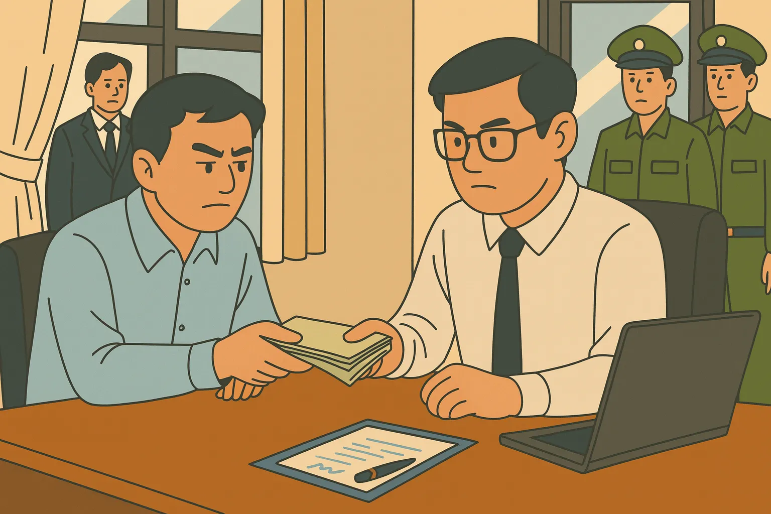 Mức phạt tù đối với tội môi giới hối lộ ra sao?
