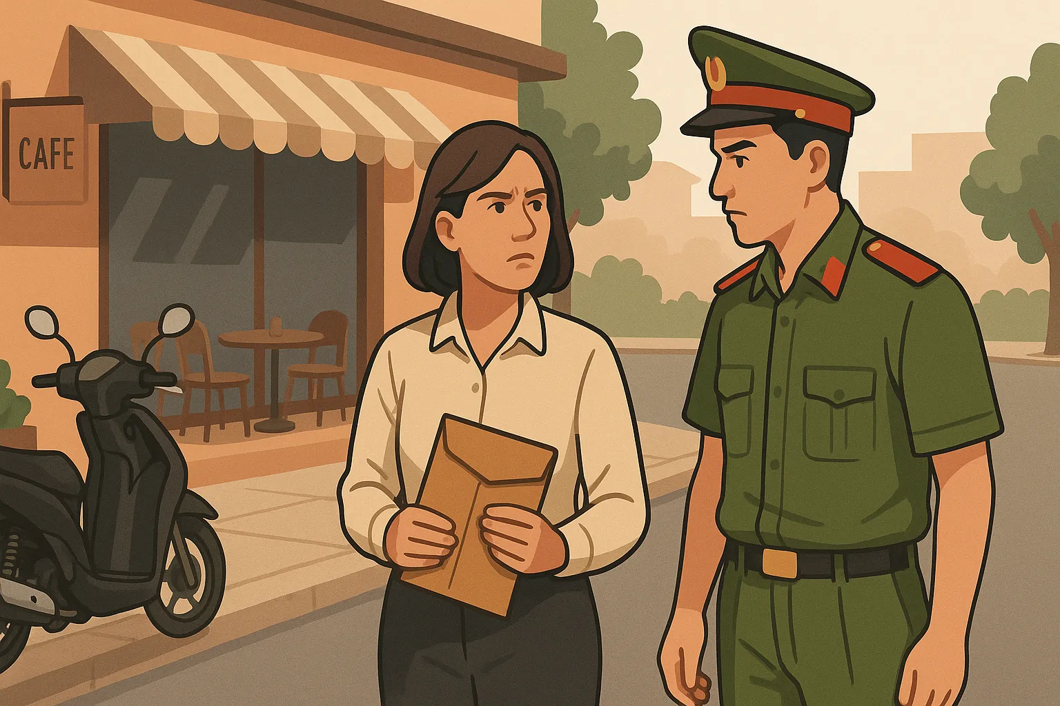 Vợ chạy xe chồng để đi đưa hối lộ thì có bị tịch thu xe không?