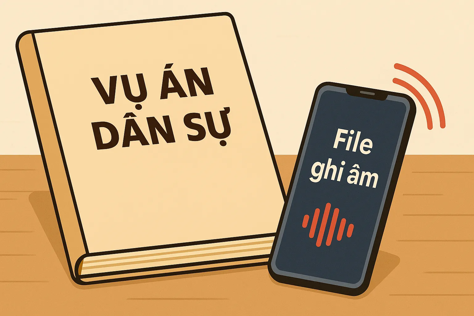 File ghi âm có được xem là chứng cứ trong vụ án dân sự không?
