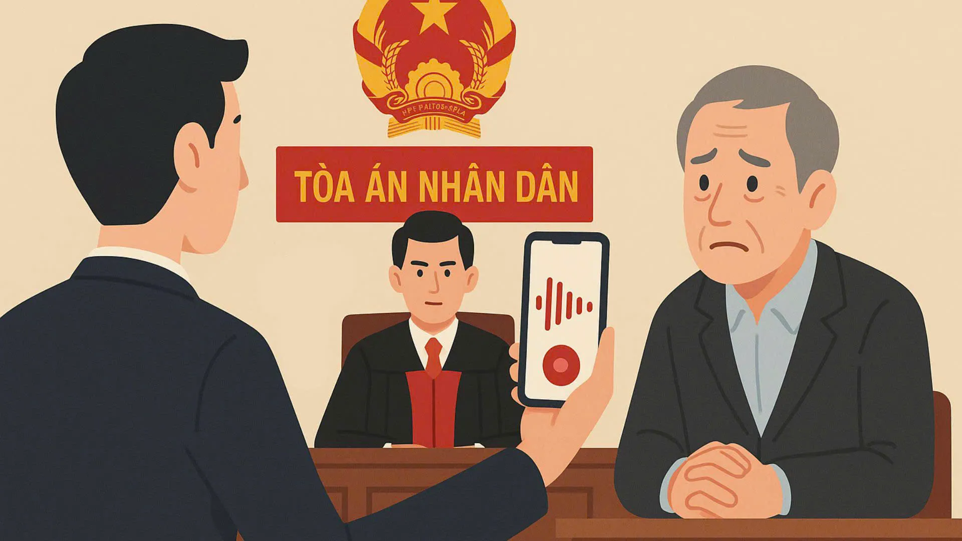 File ghi âm có được xem là chứng cứ trong vụ án dân sự không?