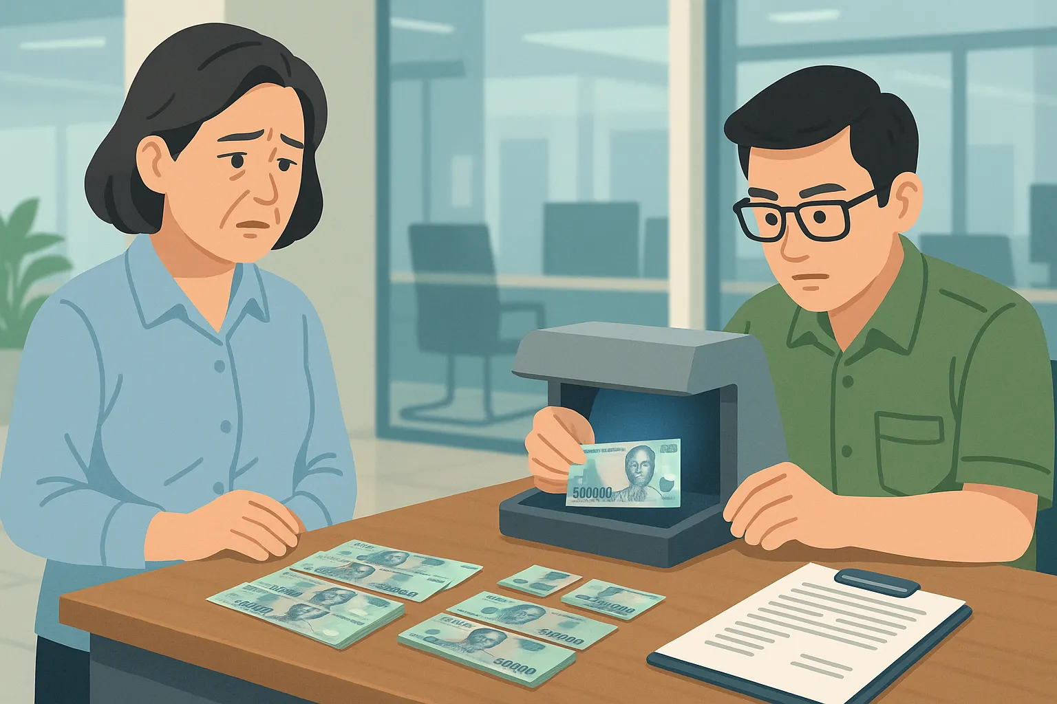 Tình huống giả định - Cơ quan nào có thẩm quyền giám định khi không xác định được tiền thật hay giả?