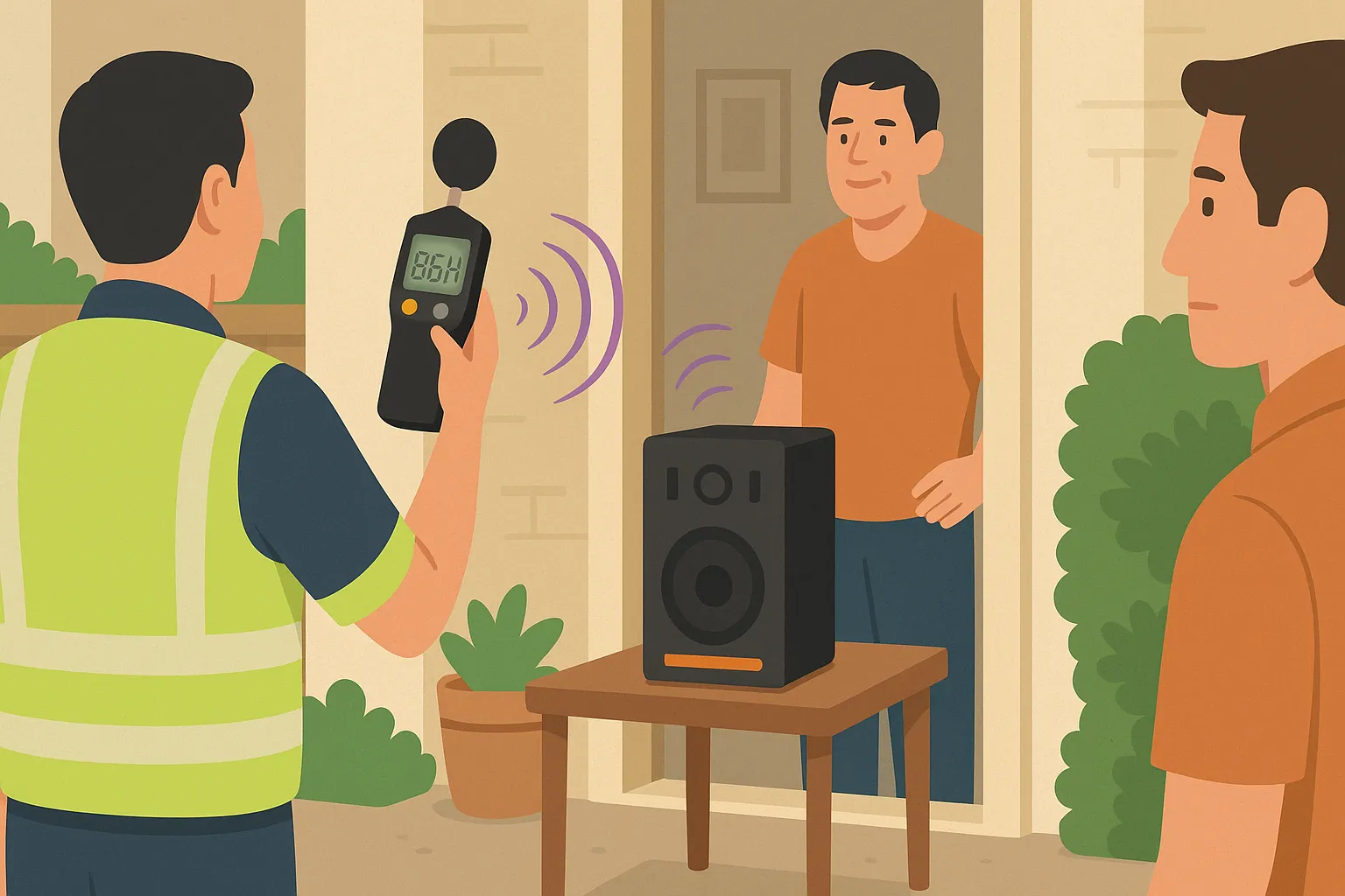 Giới hạn tiếng ồn cho phép là bao nhiêu?