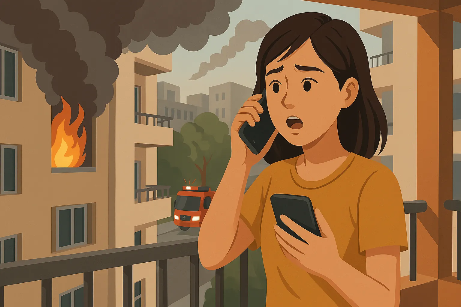 Tình huống giả định - Số điện thoại báo cháy, báo cứu nạn cứu hộ thống nhất trên toàn quốc là số mấy?