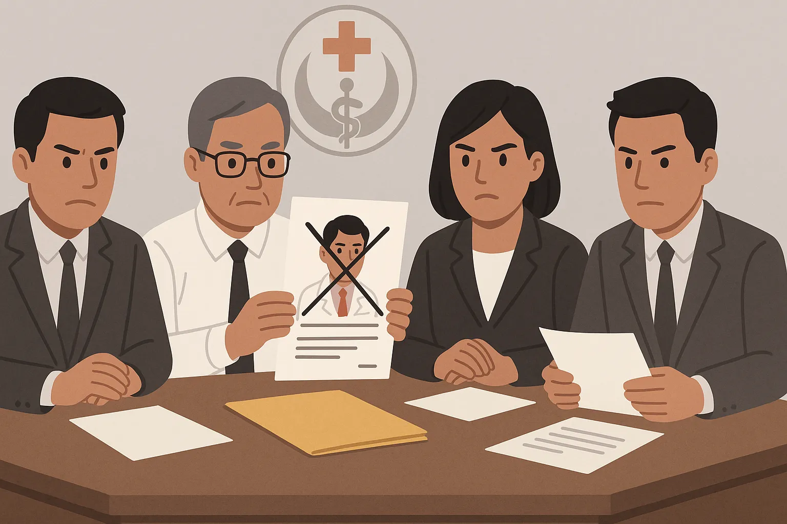 Bác sĩ đánh bệnh nhân có bị thu hồi giấy phép hành nghề không?