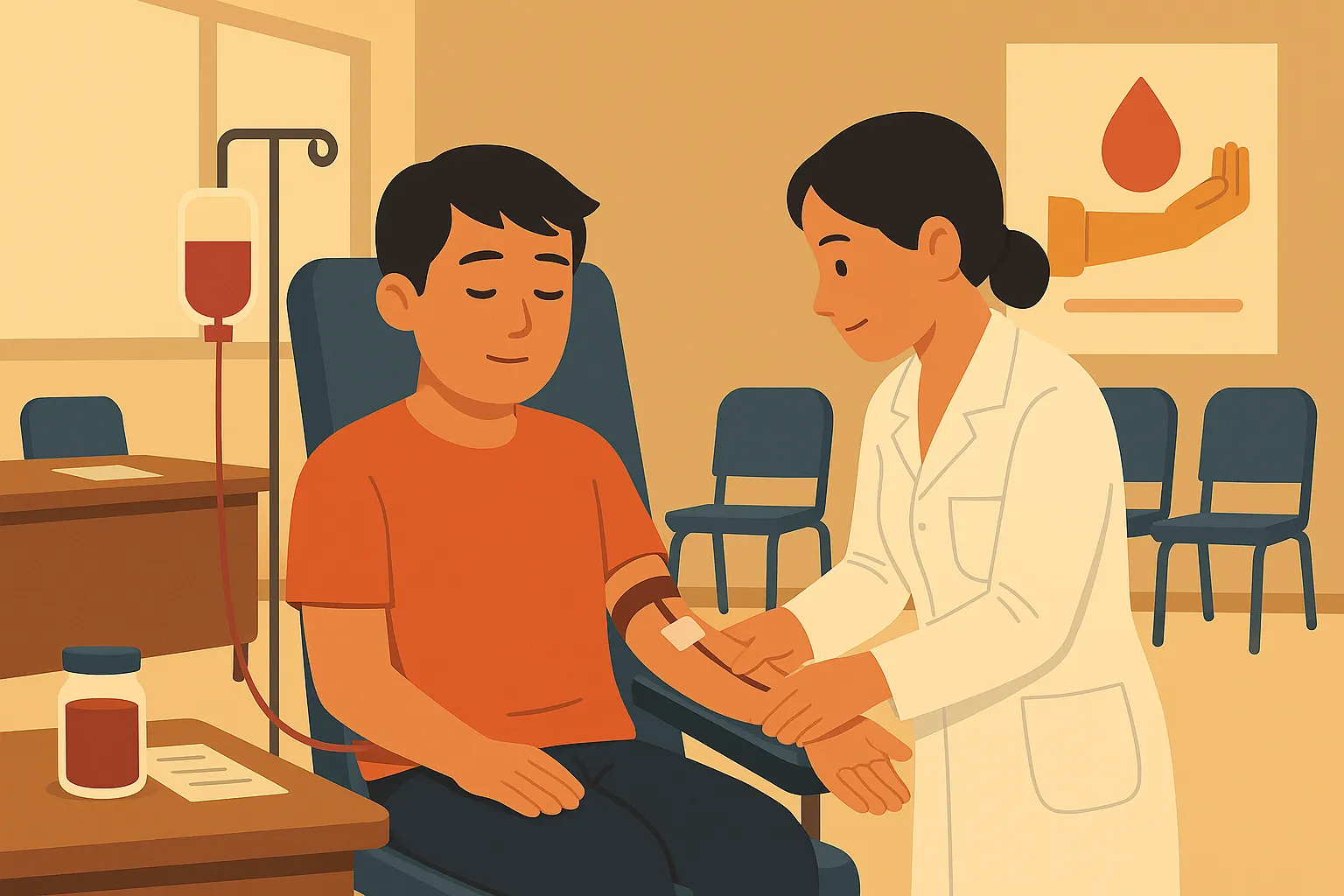 Người hiến máu tình nguyện cần đáp ứng tiêu chuẩn nào?