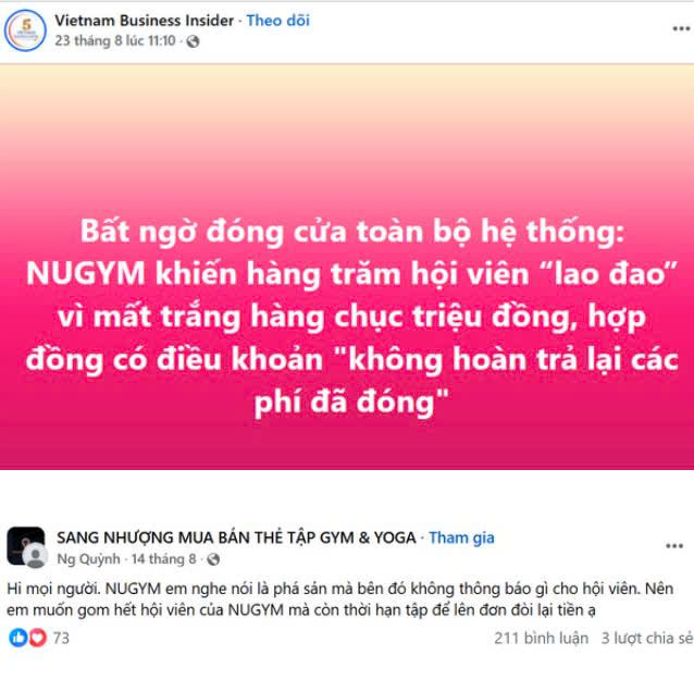 Hội viên phản ứng gay gắt