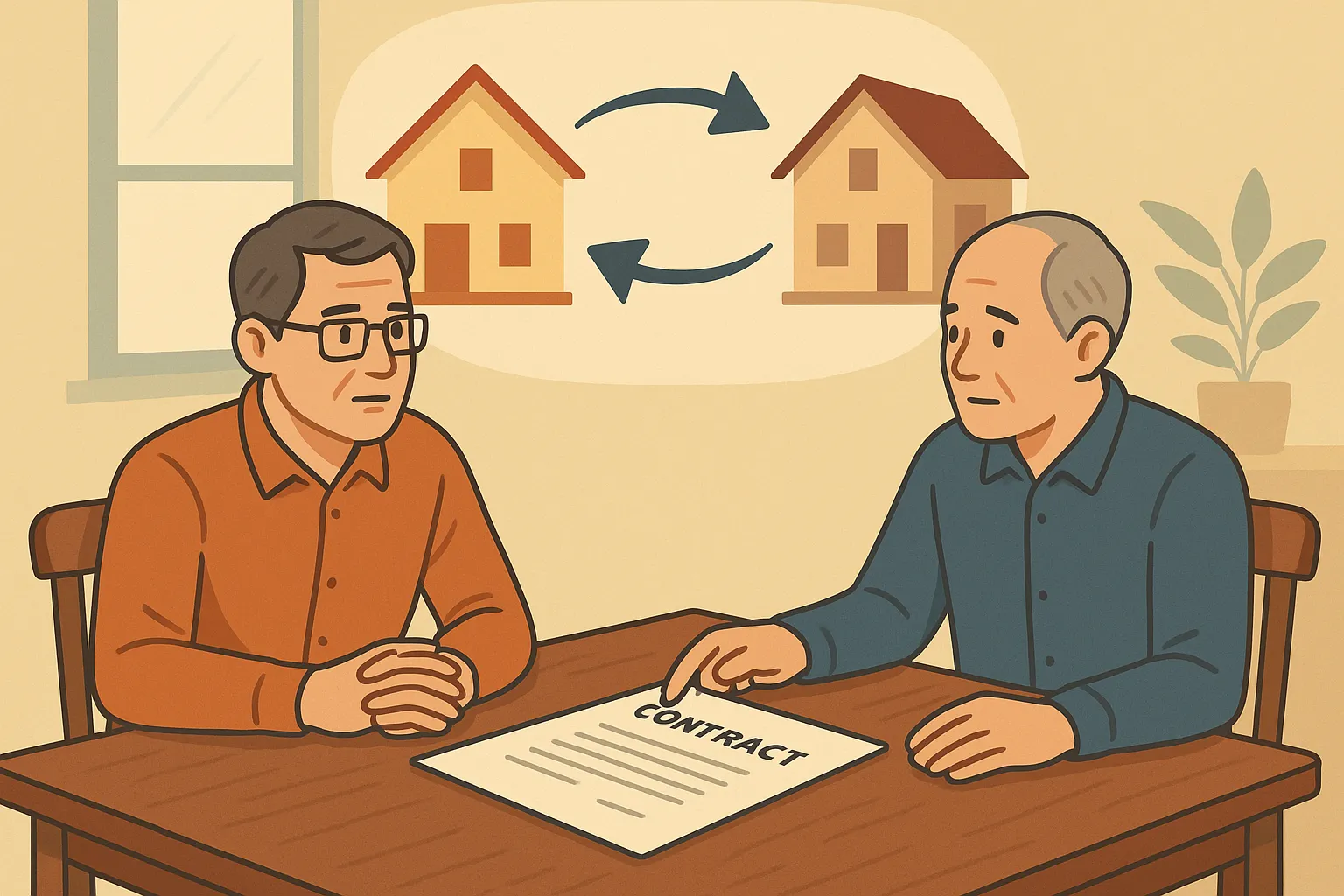 Đổi nhà ở đang cho thuê thì thời điểm xác lập quyền sở hữu là khi nào?