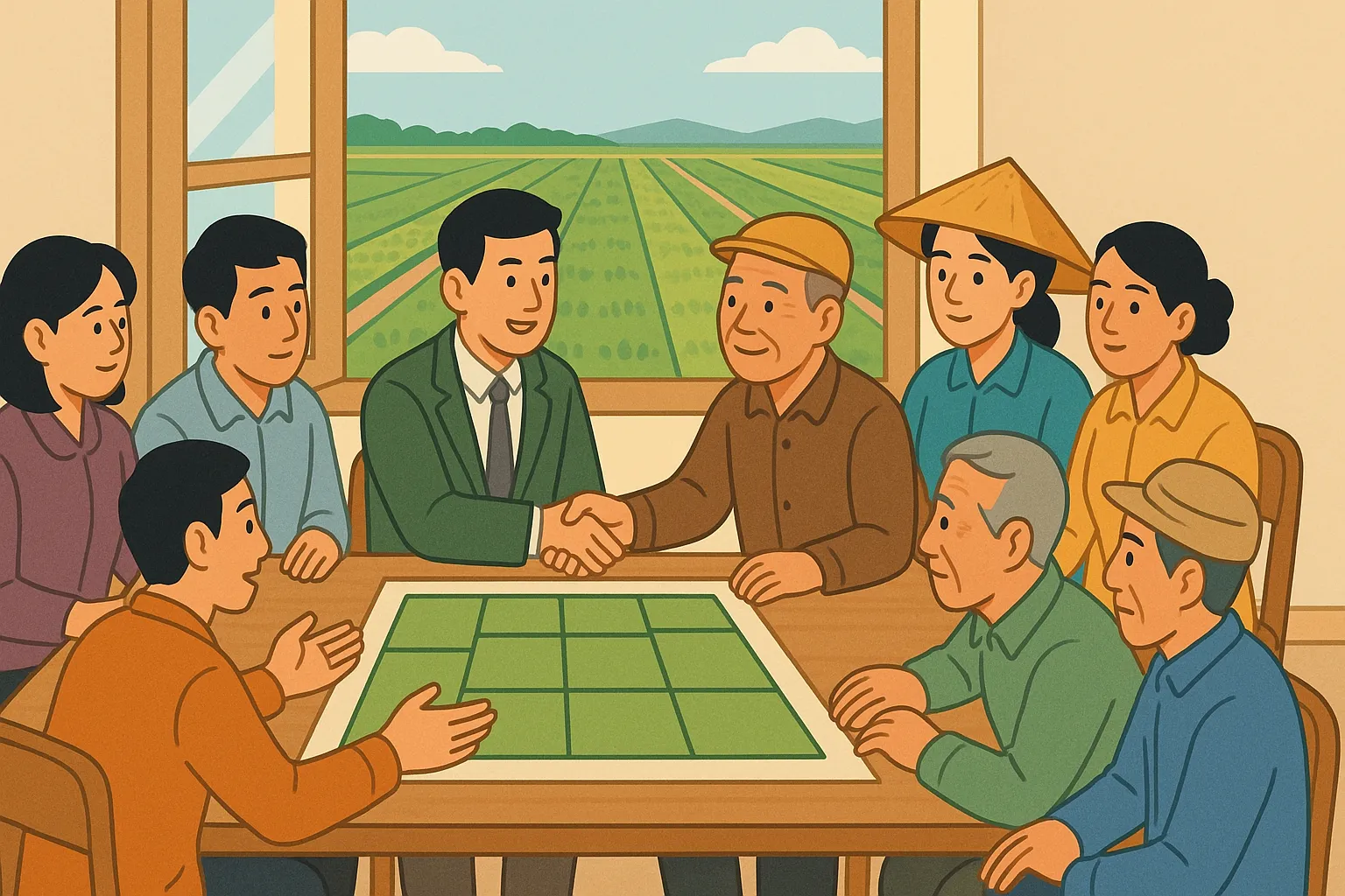 Hợp tác sản xuất, kinh doanh bằng quyền sử dụng đất là gì?