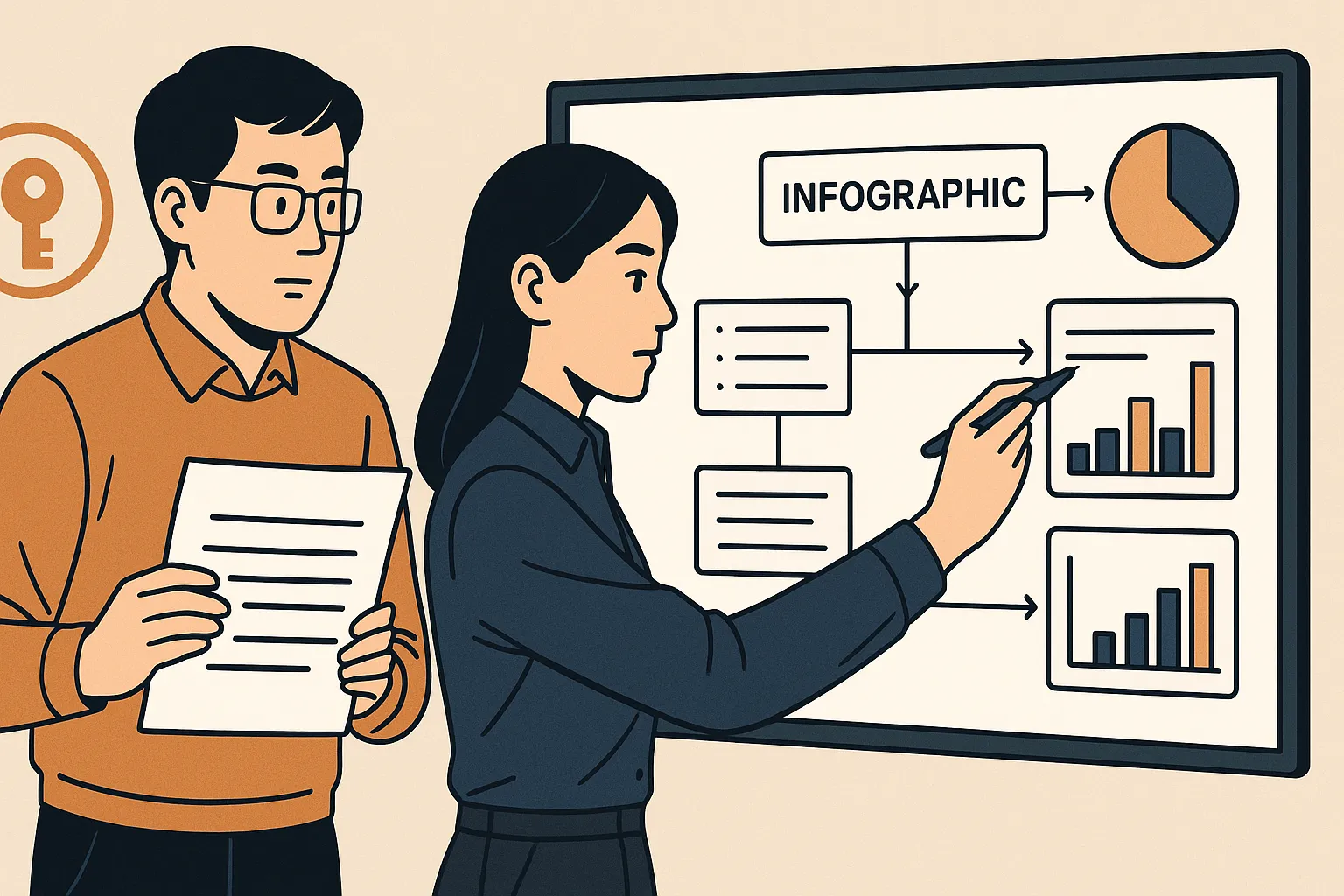 Làm infographic dựa trên ý tưởng của tài liệu, văn bản, bài báo điện tử có phải là tác phẩm phái sinh không?