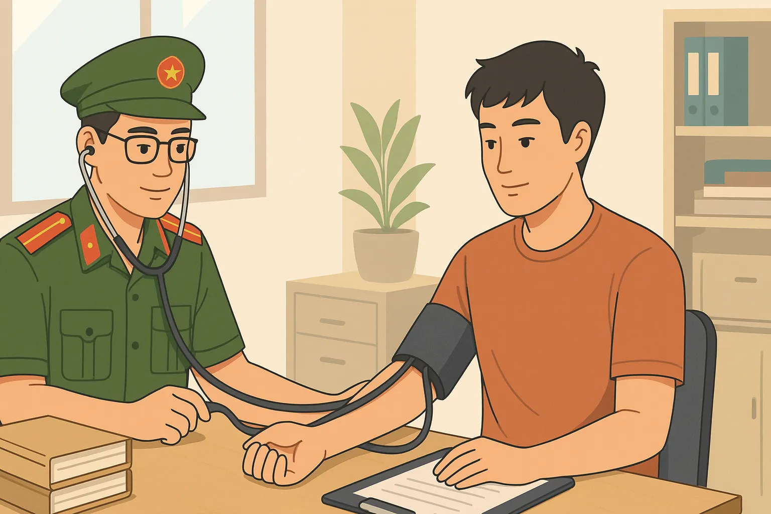 Khám sức khỏe nghĩa vụ quân sự là gì?