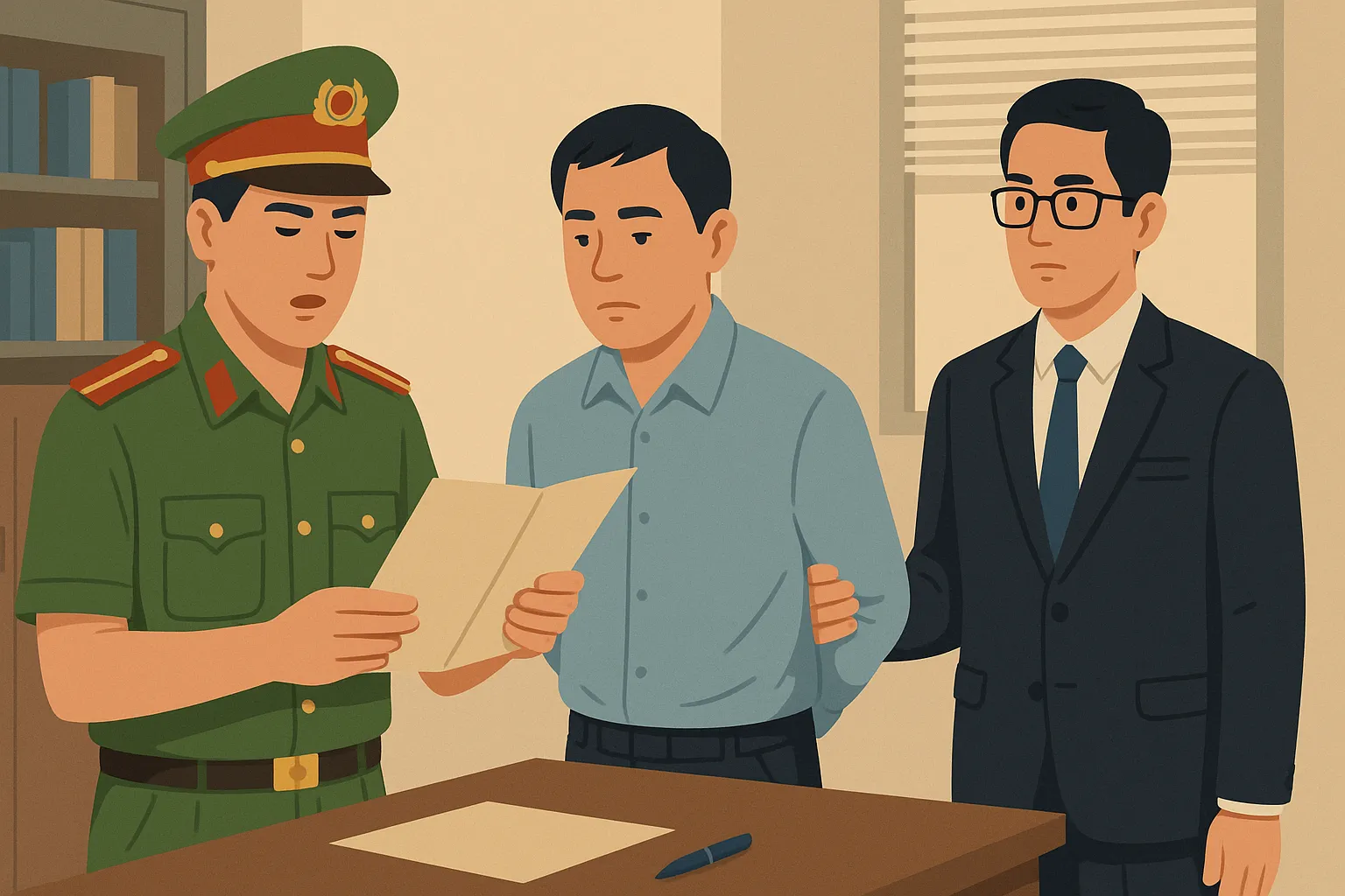 Khởi tố vụ án, khởi tố bị can SVM