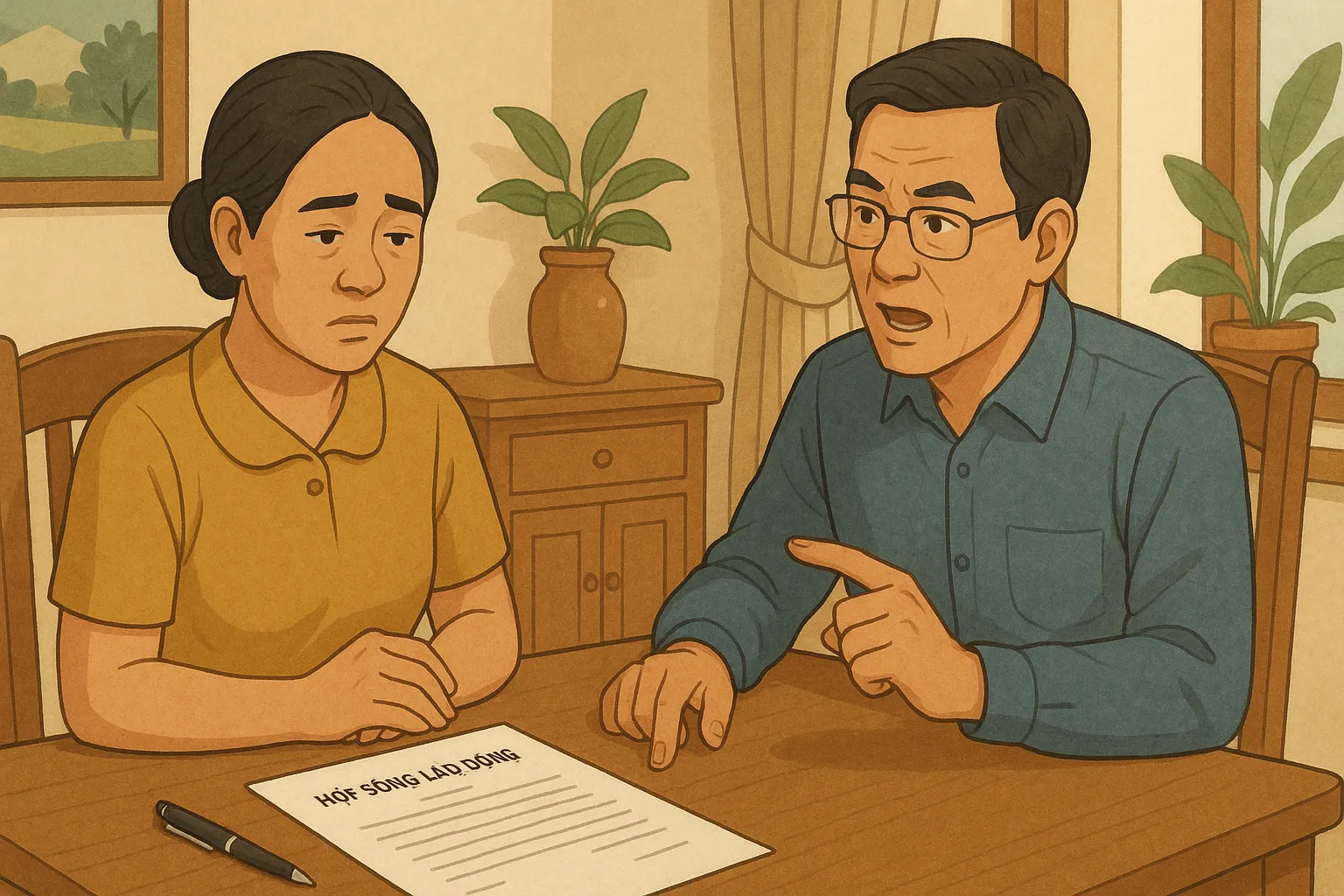 Không ký hợp đồng bằng văn bản với người giúp việc có bị phạt không?