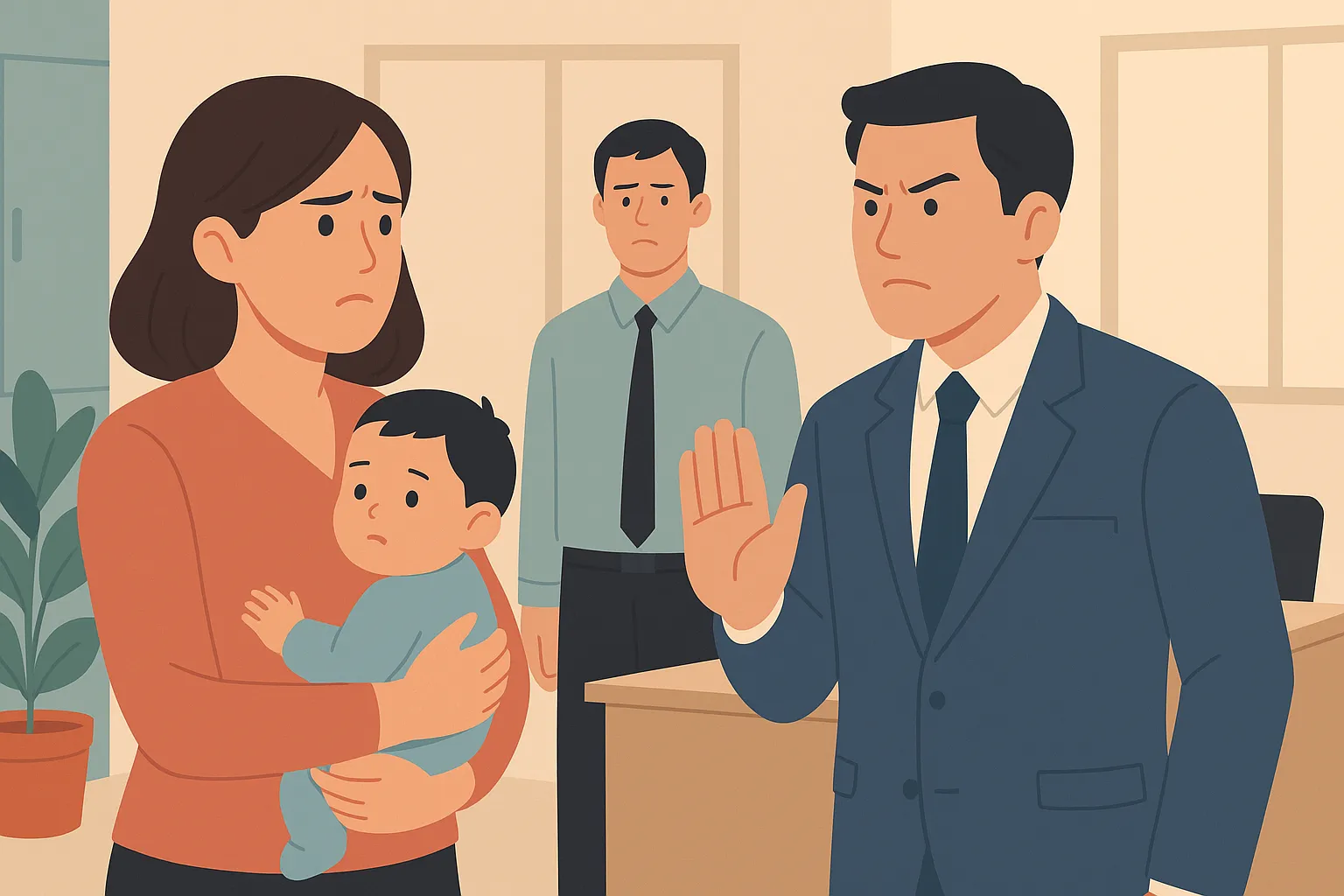 Không đảm bảo việc cho người lao động nghỉ thai sản bị xử phạt thế nào?