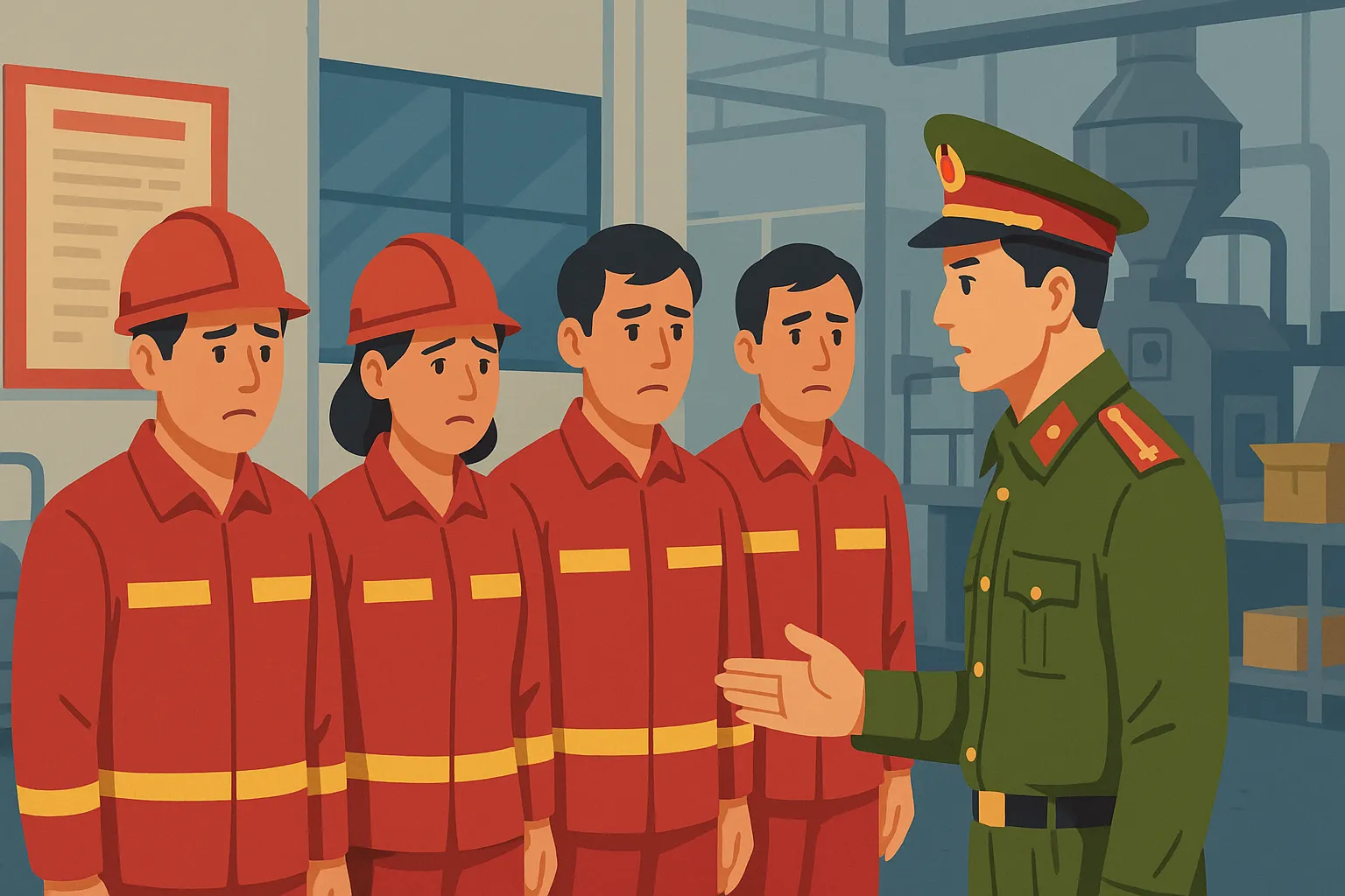 Thành lập Đội phòng cháy chữa cháy và cứu nạn cứu hộ không đủ người bị phạt bao nhiêu?