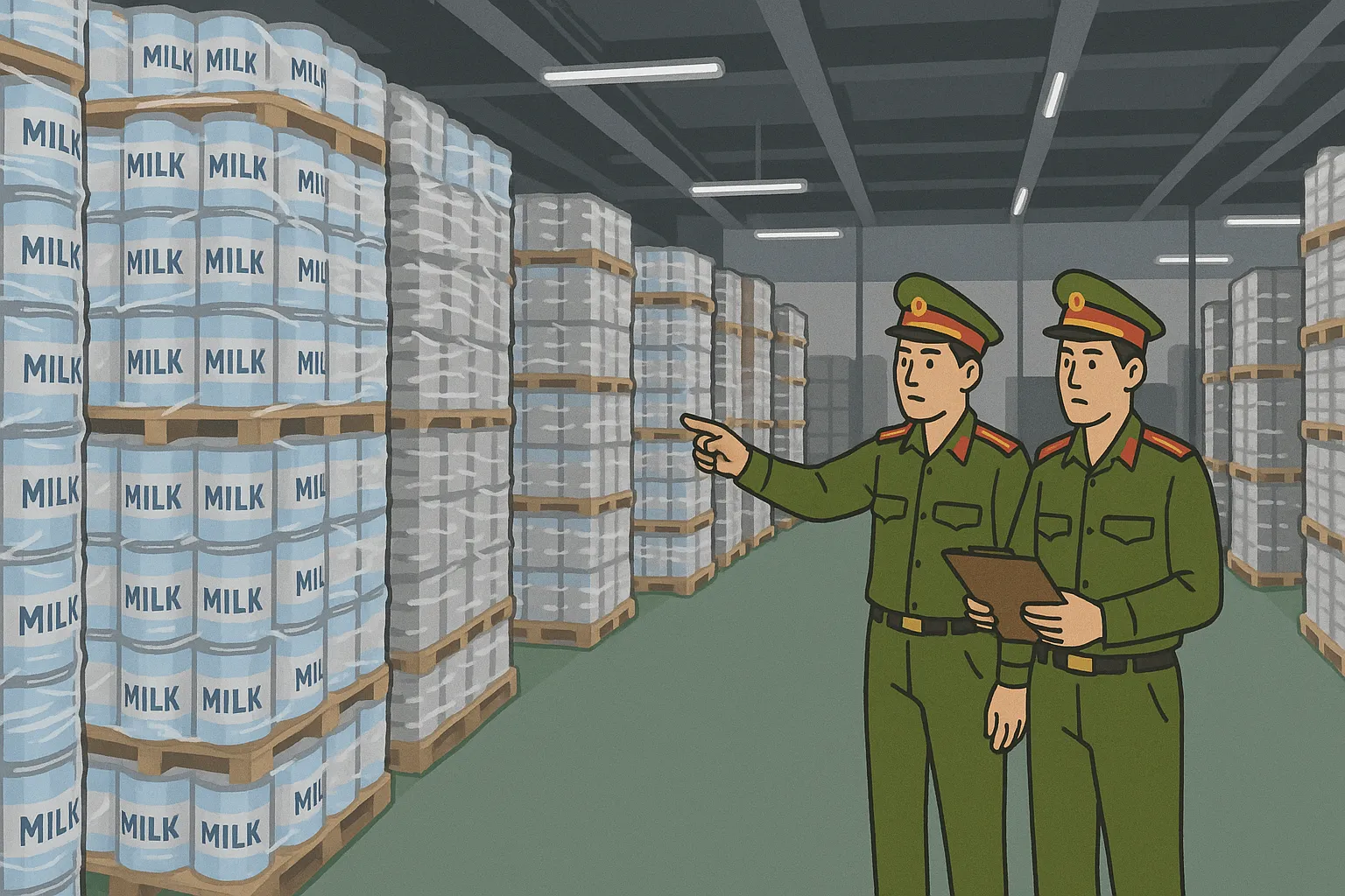 Buôn bán sữa giả có thể bị phạt đến tù chung thân?