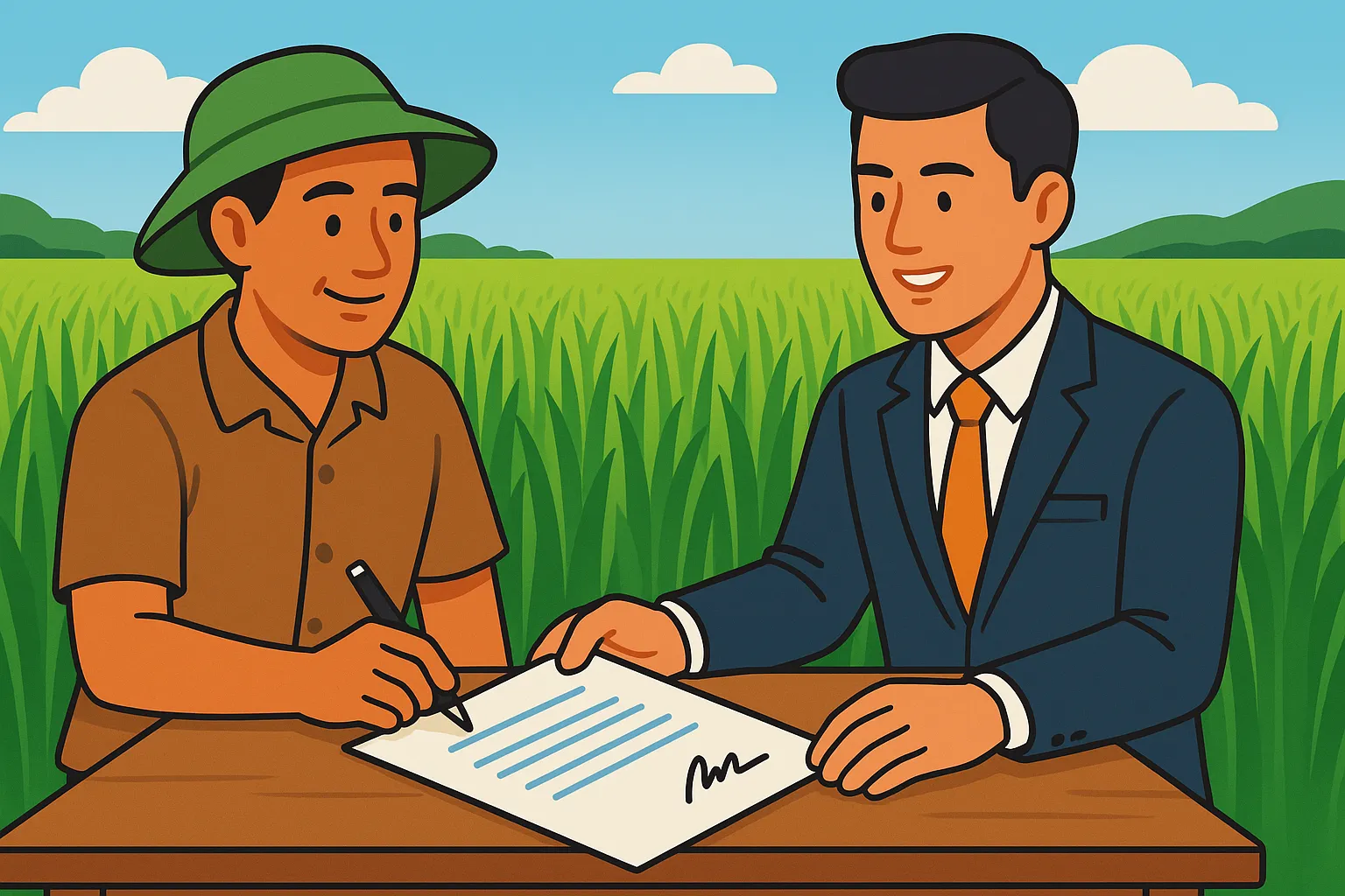 Hợp tác sản xuất, kinh doanh bằng quyền sử dụng đất là gì?