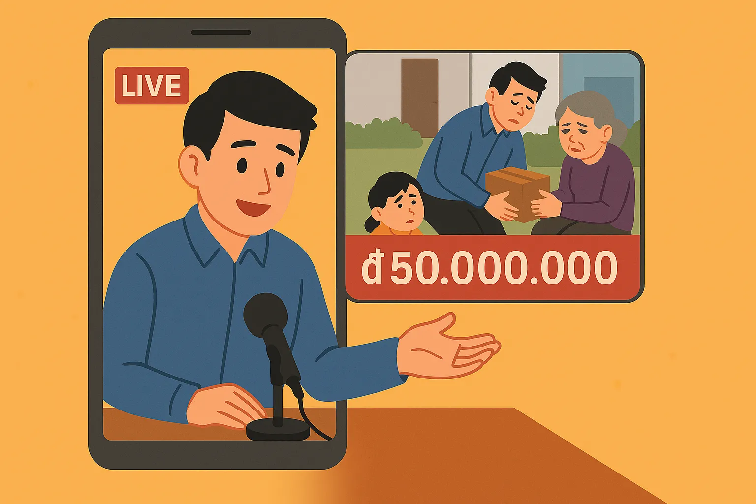 Livestream kêu gọi từ thiện có được không? Trục lợi sẽ bị xử lý thế nào?