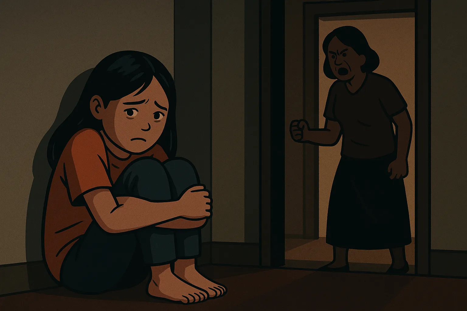 Mẹ kế bạo hành con riêng của chồng có thể bị phạt tù mấy năm?