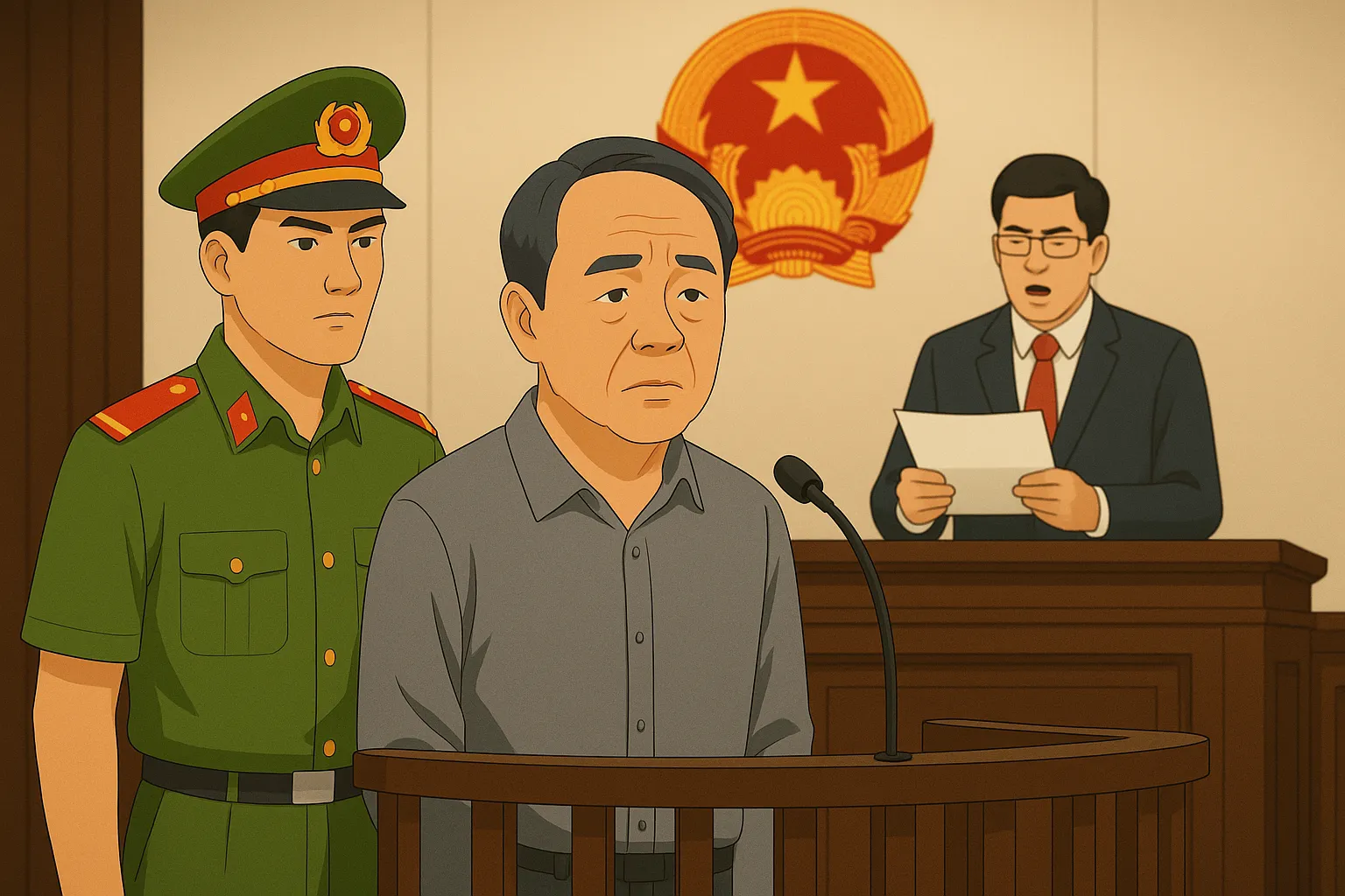 Tội danh và khung hình phạt theo luật đối với ông Đoàn Bảo Châu