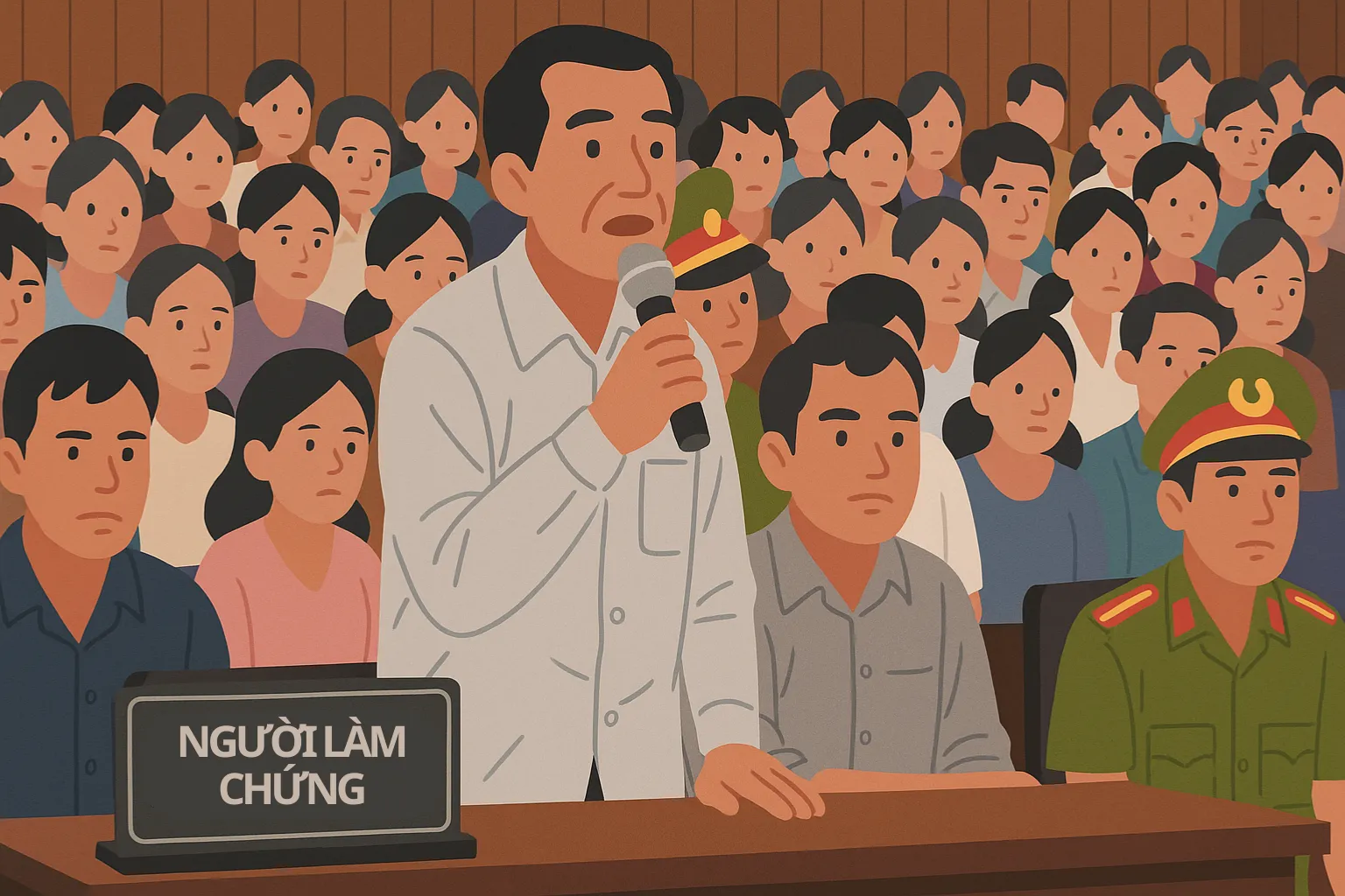 Lời khai của người làm chứng có được xem là chứng cứ không?