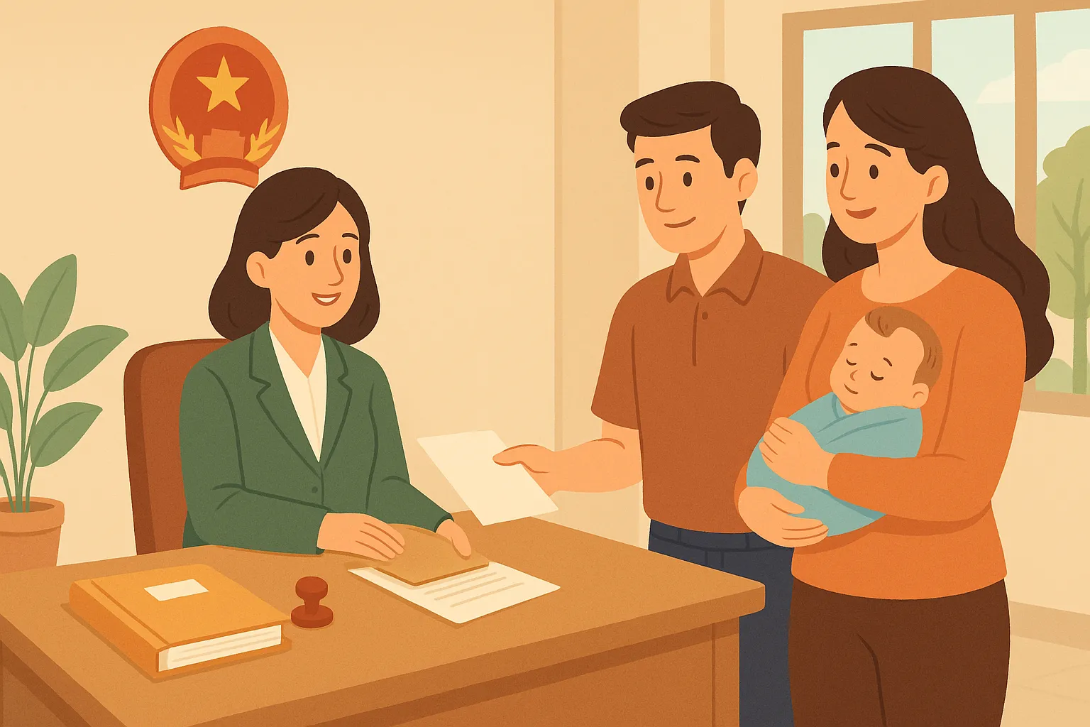 Thẩm quyền đăng ký nuôi con nuôi được xác định như thế nào?