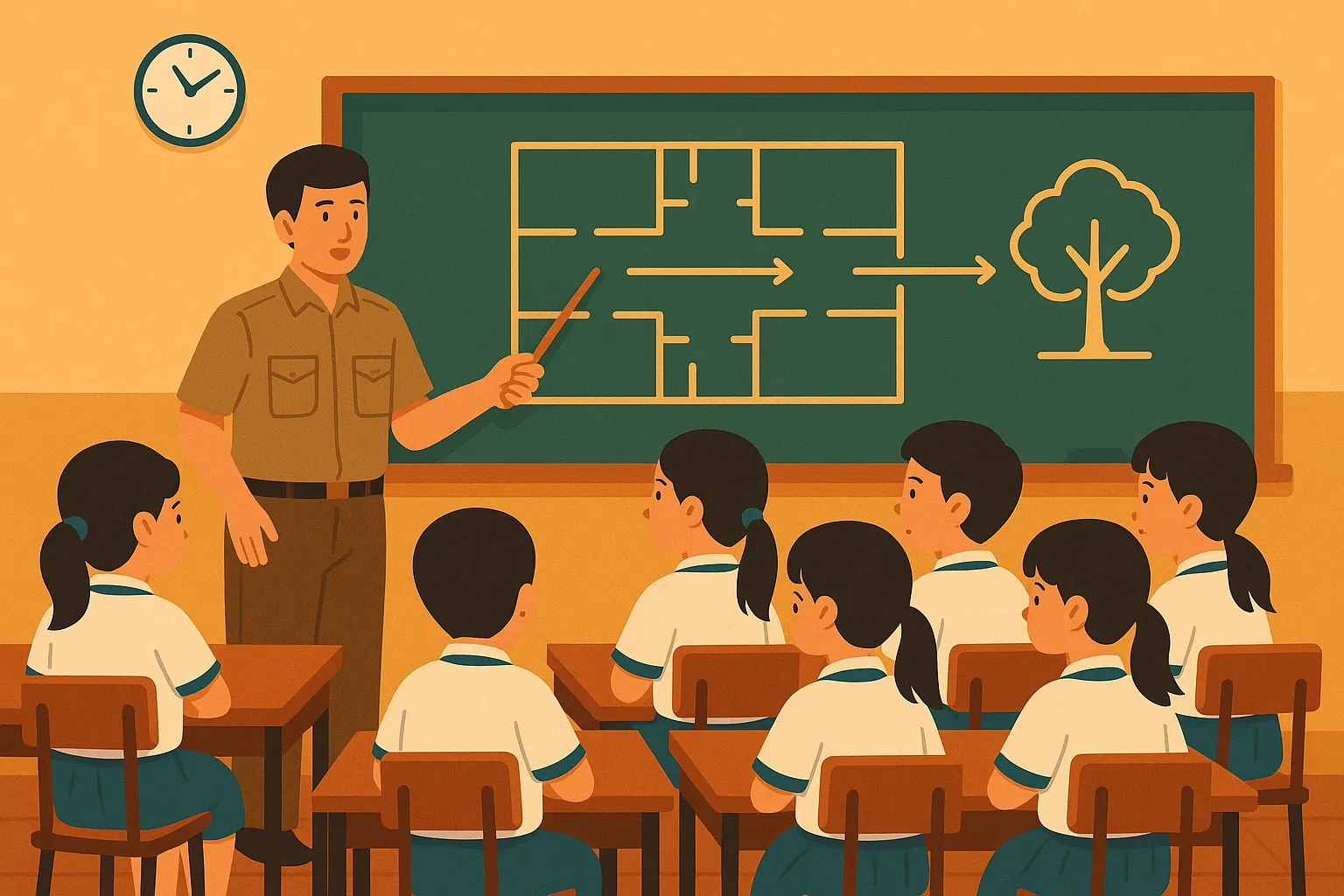 Giáo dục phòng thủ dân sự được giảng dạy thông qua môn nào?