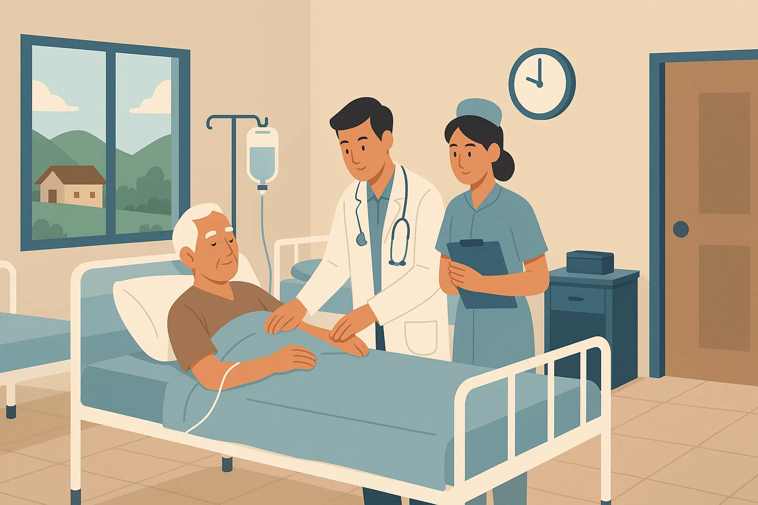 Nội dung chăm sóc bệnh nhân được quy định ra sao?