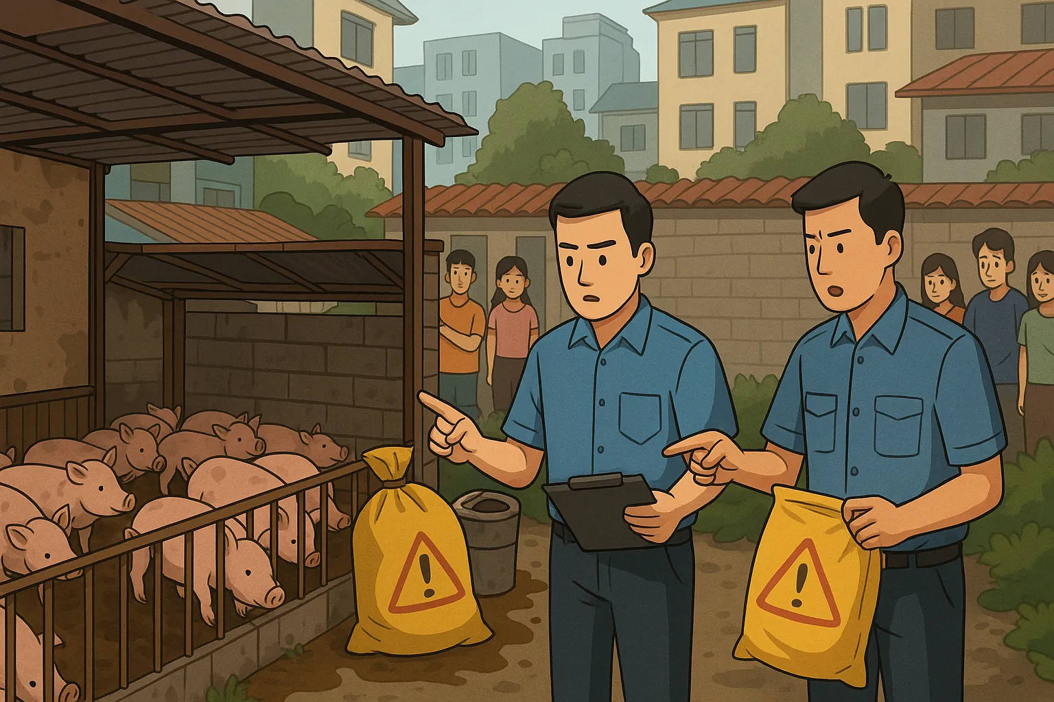 Tình huống giả định - Những hành vi nào bị cấm trong chăn nuôi gia súc, gia cầm?