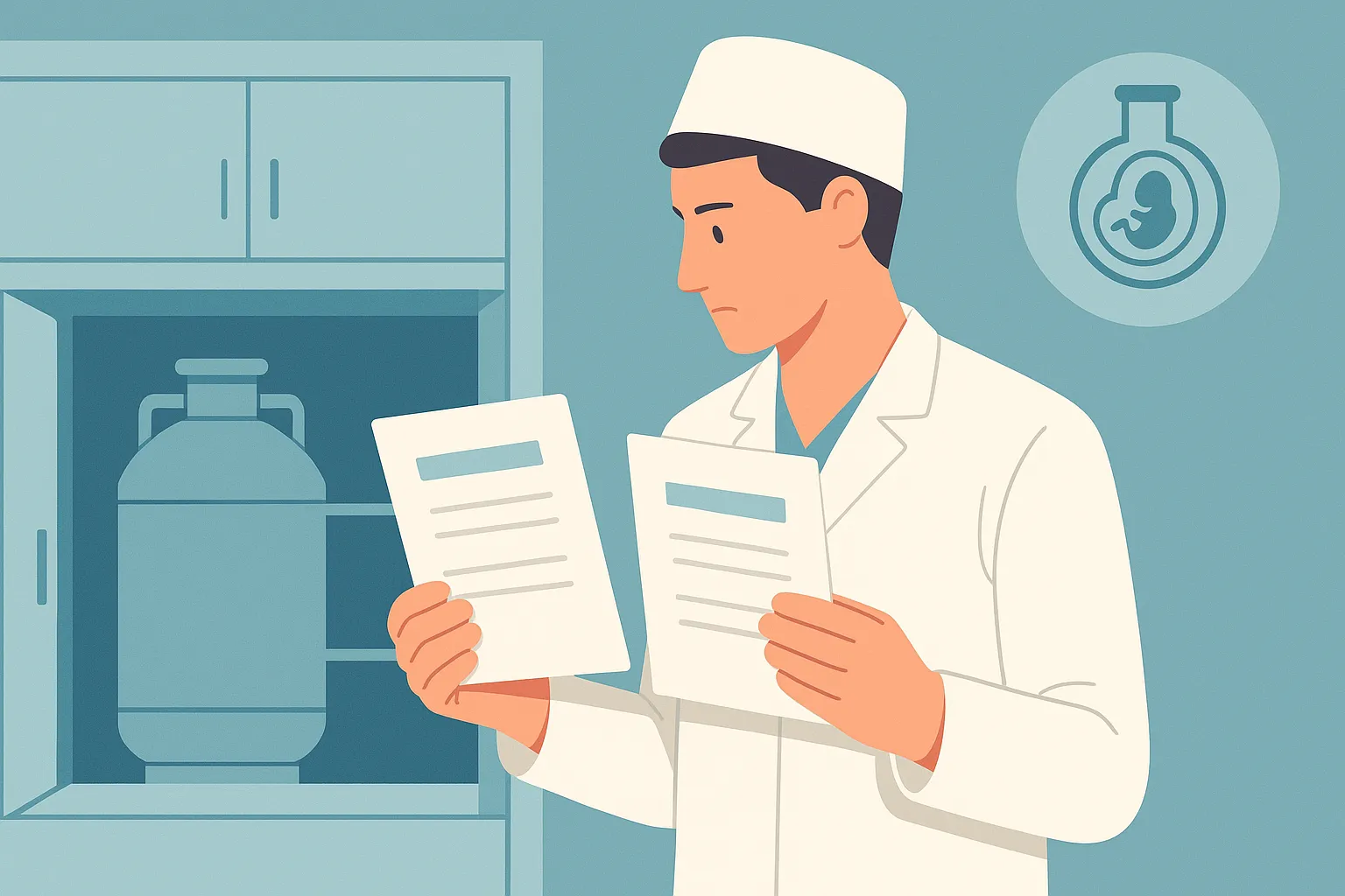 Phôi của cặp vợ chồng đã ly hôn được xử lý như thế nào?