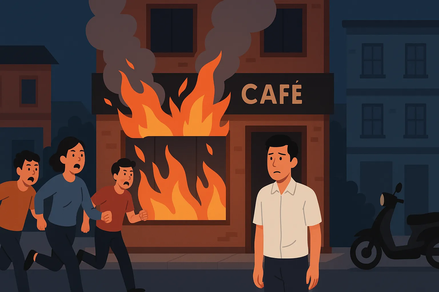 Tình huống giả định - Phòng cháy chữa cháy là gì?