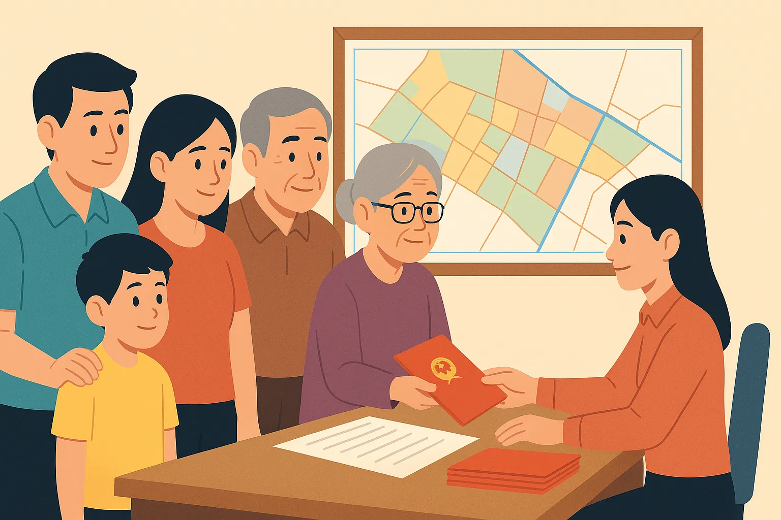 Quyền sử dụng đất của hộ gia đình có trước ngày 01/8/2024 được xử lý ra sao?