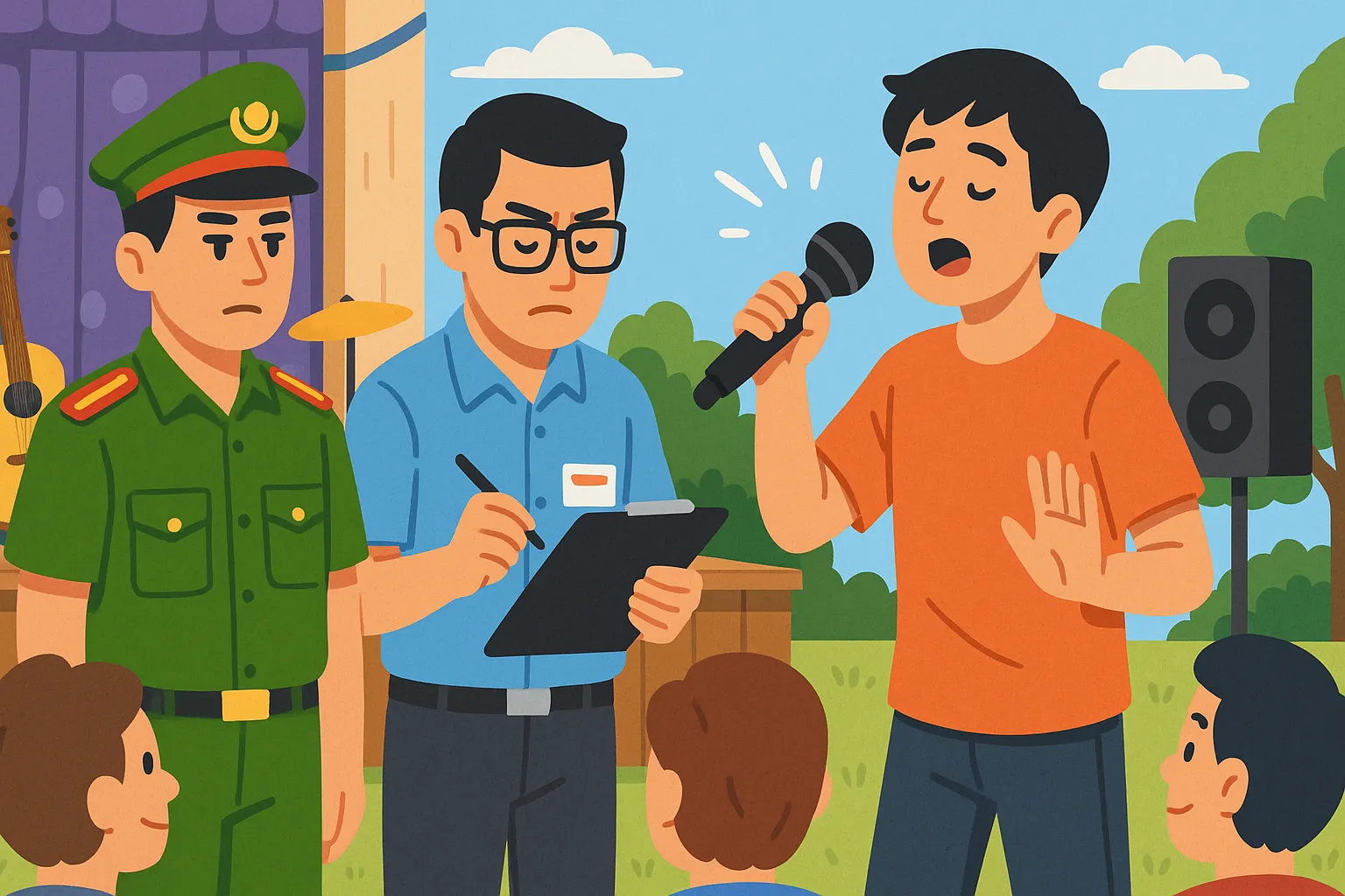 Sử dụng micro không dây sai tần số bị phạt bao nhiêu tiền?