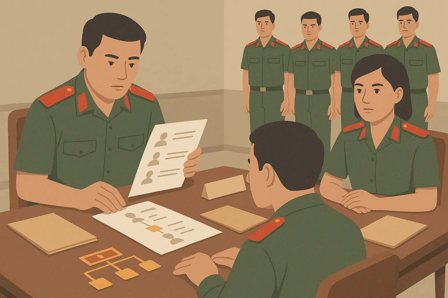 Số lượng thành viên của Đoàn Hội thẩm quân nhân là bao nhiêu?