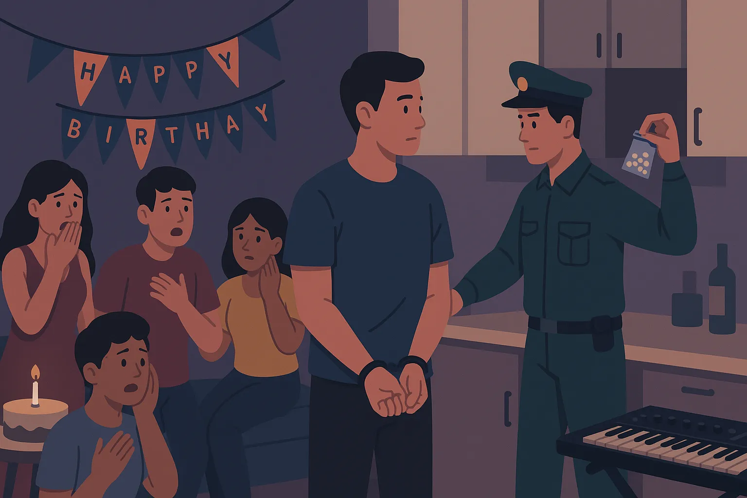 Tổ chức sử dụng trái phép chất ma túy tại nhà có thể bị phạt tù bao nhiêu năm?