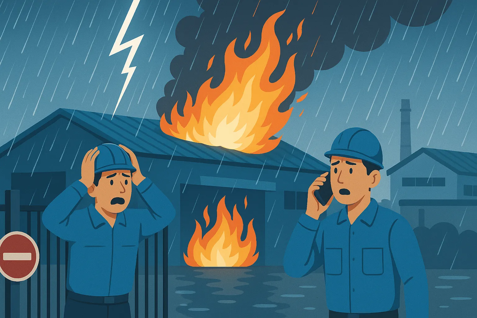 Tình huống giả định - Thiệt hại do sự kiện bất khả kháng có phải bồi thường không?