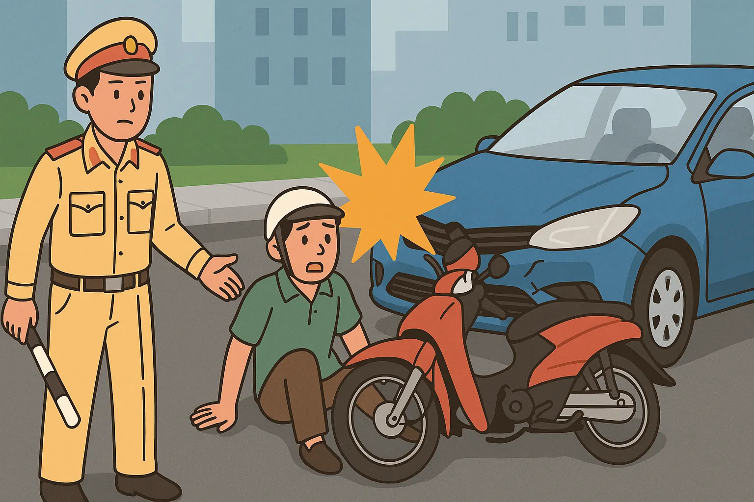 Gây tai nạn giao thông xong bỏ trốn bị phạt bao nhiêu? Quy định 2025 mới nhất