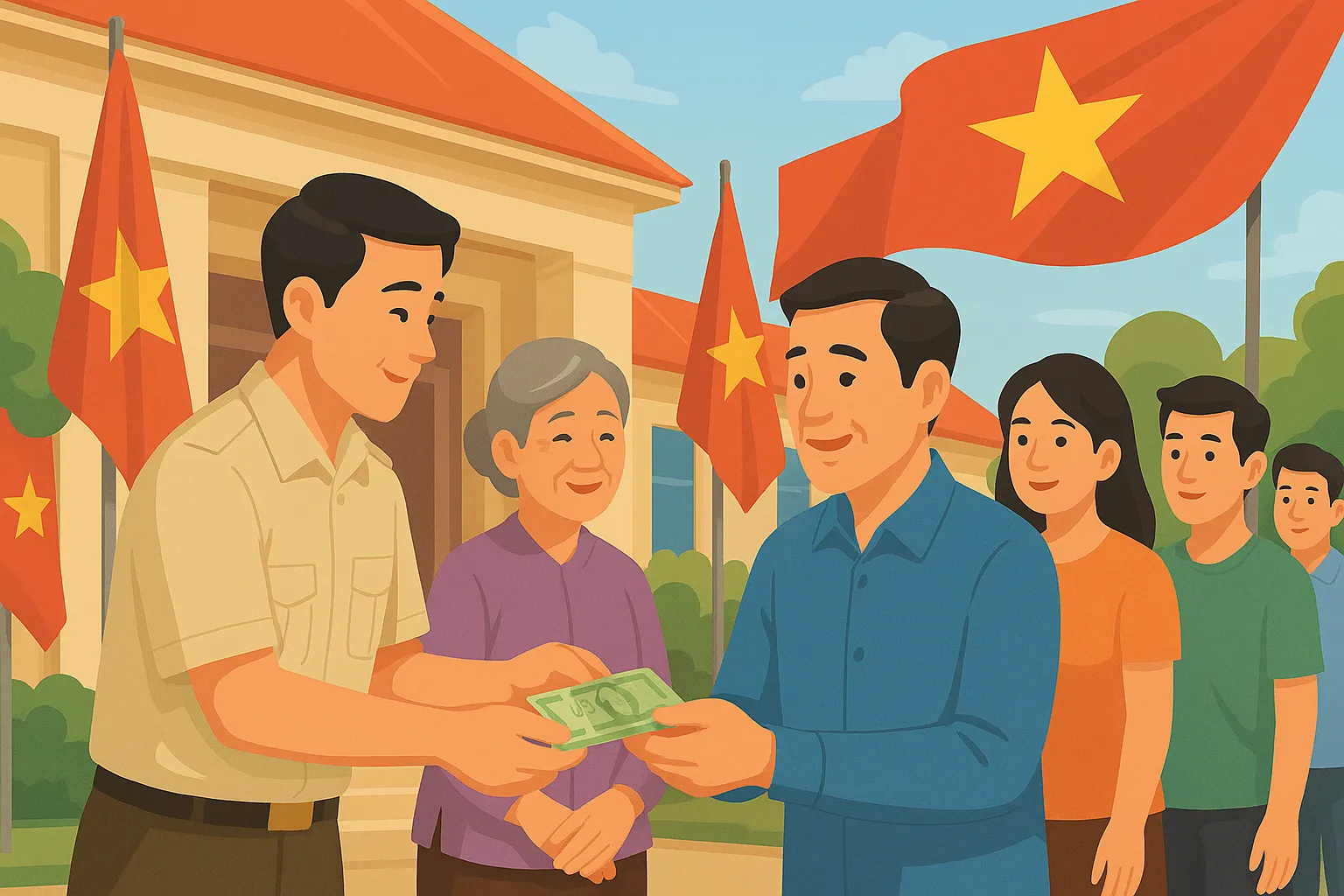 Nhà nước phát quà 100.000 đồng dịp Lễ Quốc khánh 2/9/2025 có thật hay không?