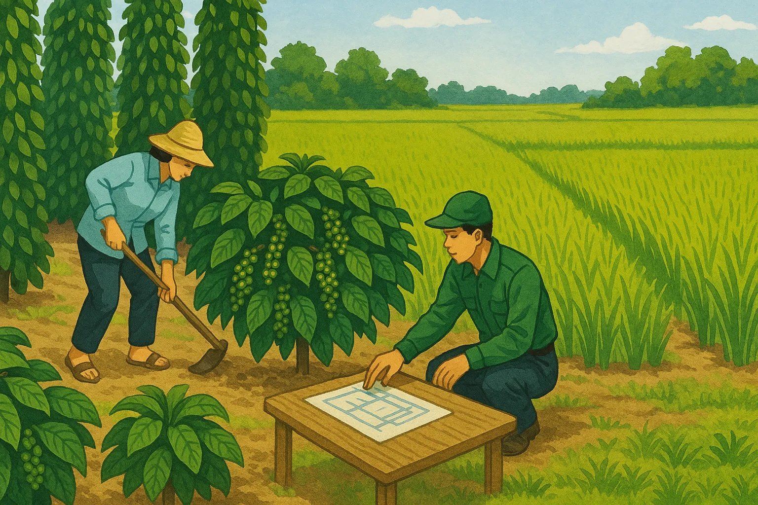 Đất trồng cây lâu năm là đất nông nghiệp hay phi nông nghiệp?