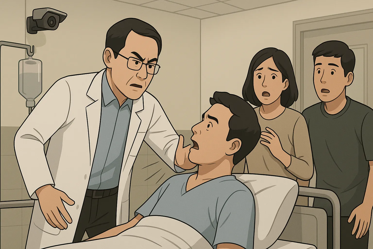 Bác sĩ đánh bệnh nhân có bị thu hồi giấy phép hành nghề không?