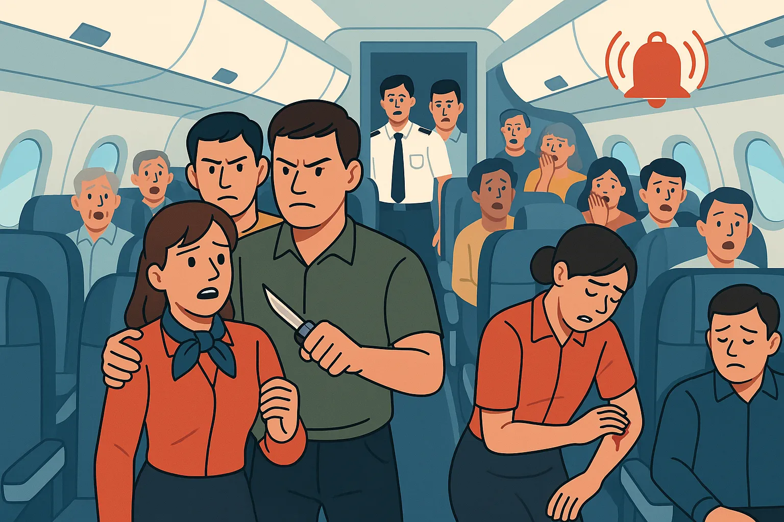 Hành vi cướp máy bay bị phạt tù bao nhiêu năm?