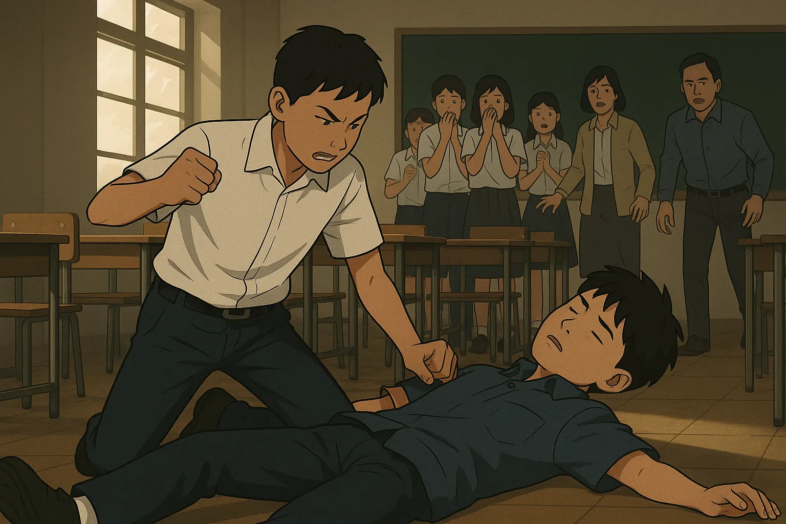  Người 13 tuổi giết người có phải đi tù không?