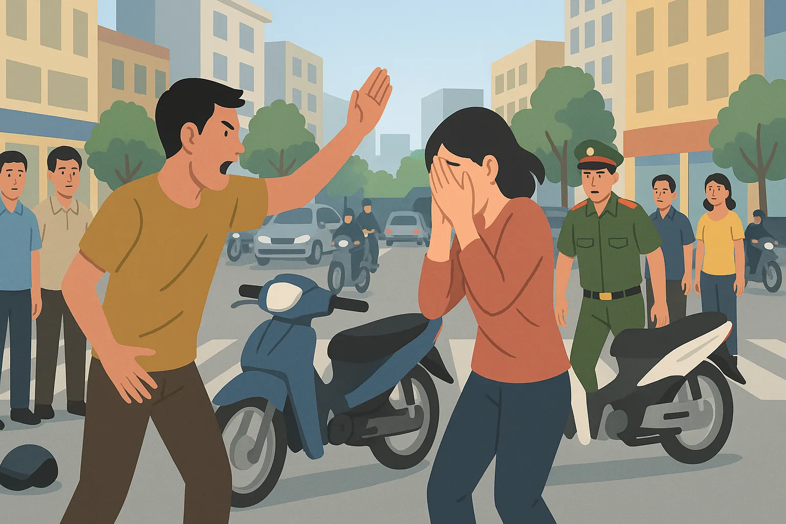 Đánh người tại nơi công cộng có bị xử phạt hành chính không?