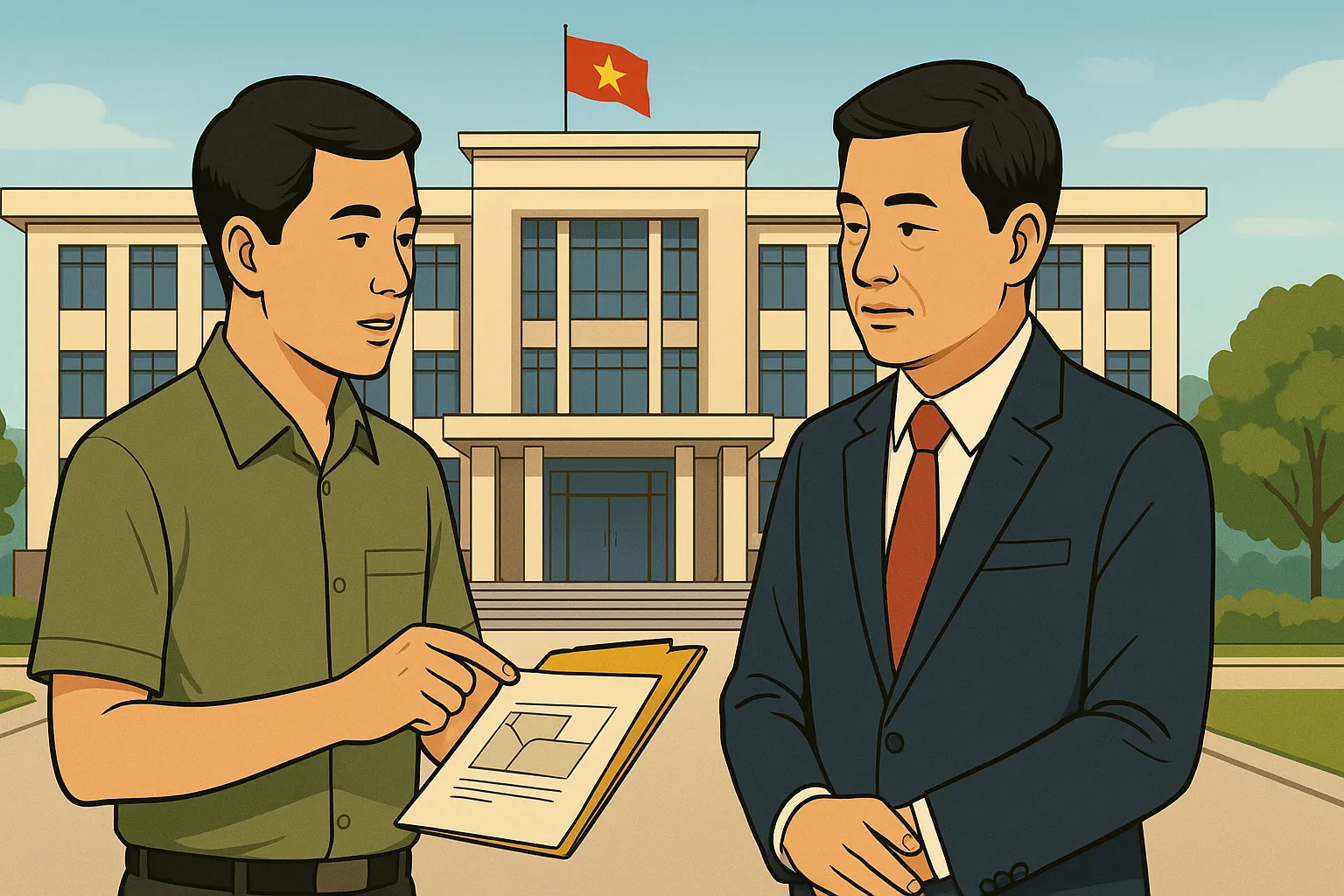 Đất xây dựng trụ sở cơ quan thuộc nhóm đất nào?