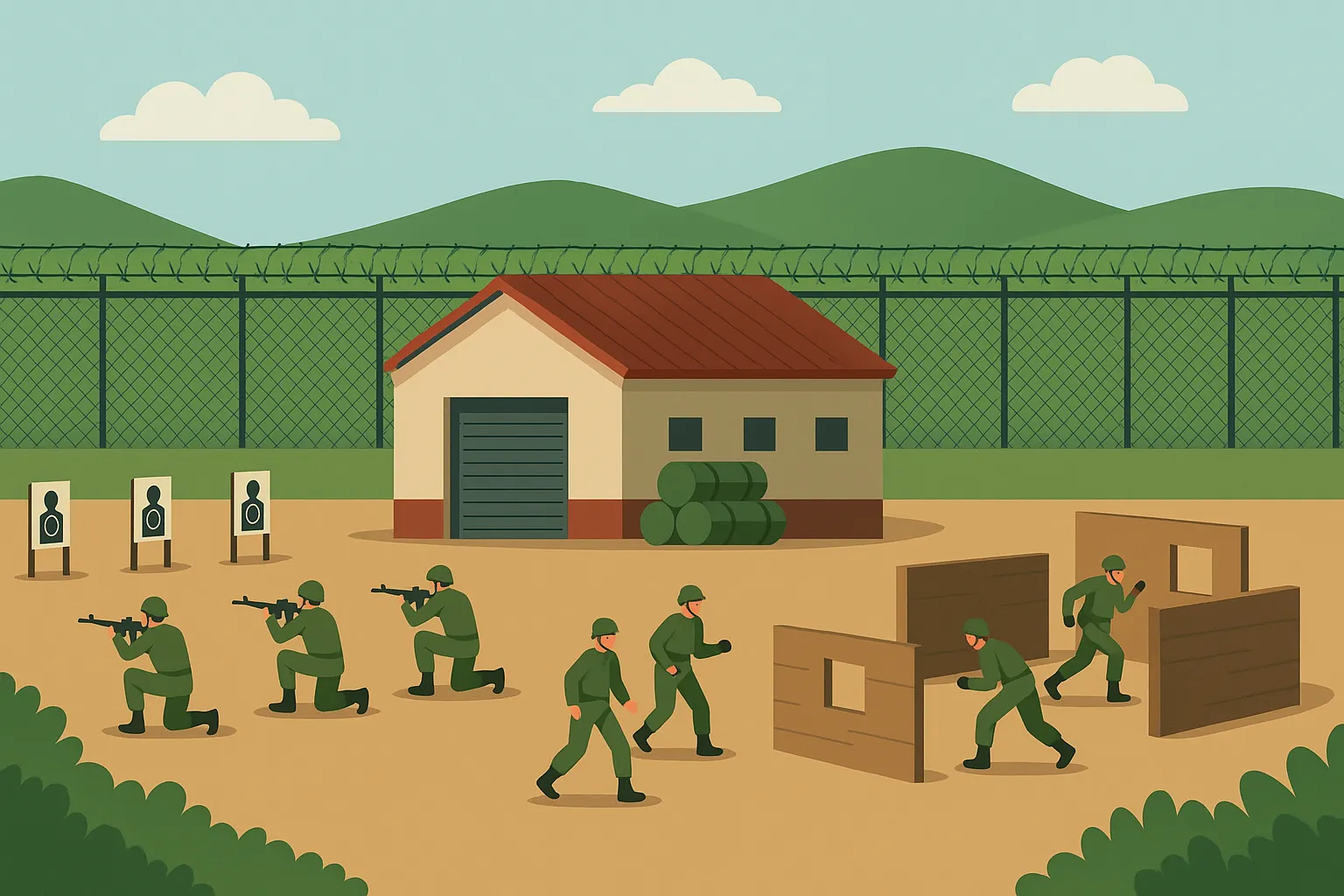 Đất quốc phòng, an ninh bao gồm những mục đích sử dụng nào?