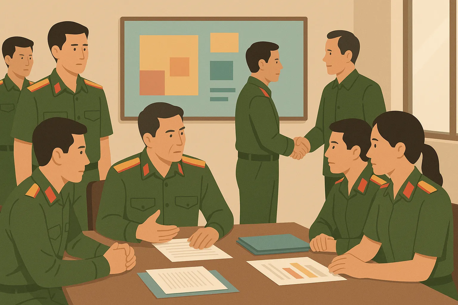 Số lượng thành viên của Đoàn Hội thẩm quân nhân là bao nhiêu?