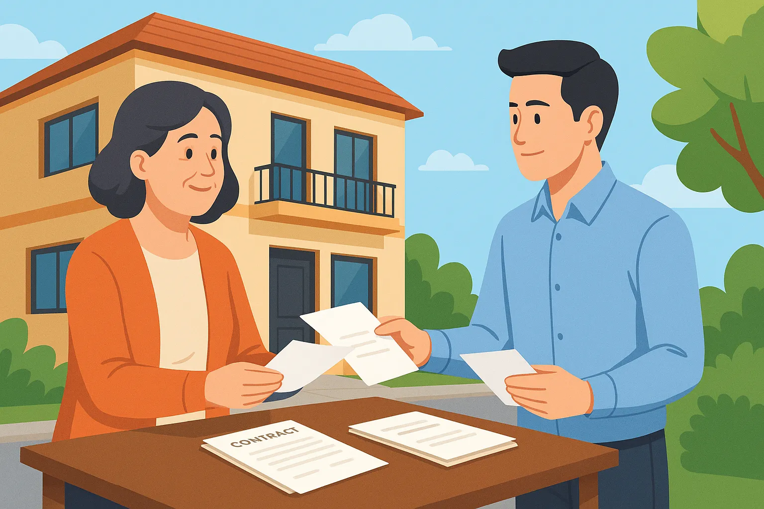 Đổi nhà ở đang cho thuê được thực hiện như thế nào?