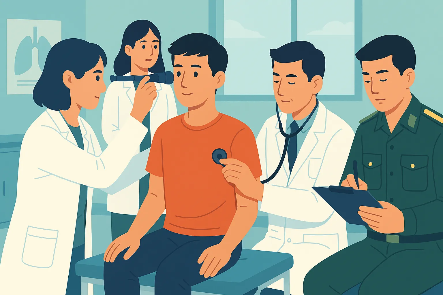 Khám sức khỏe nghĩa vụ quân sự là gì?