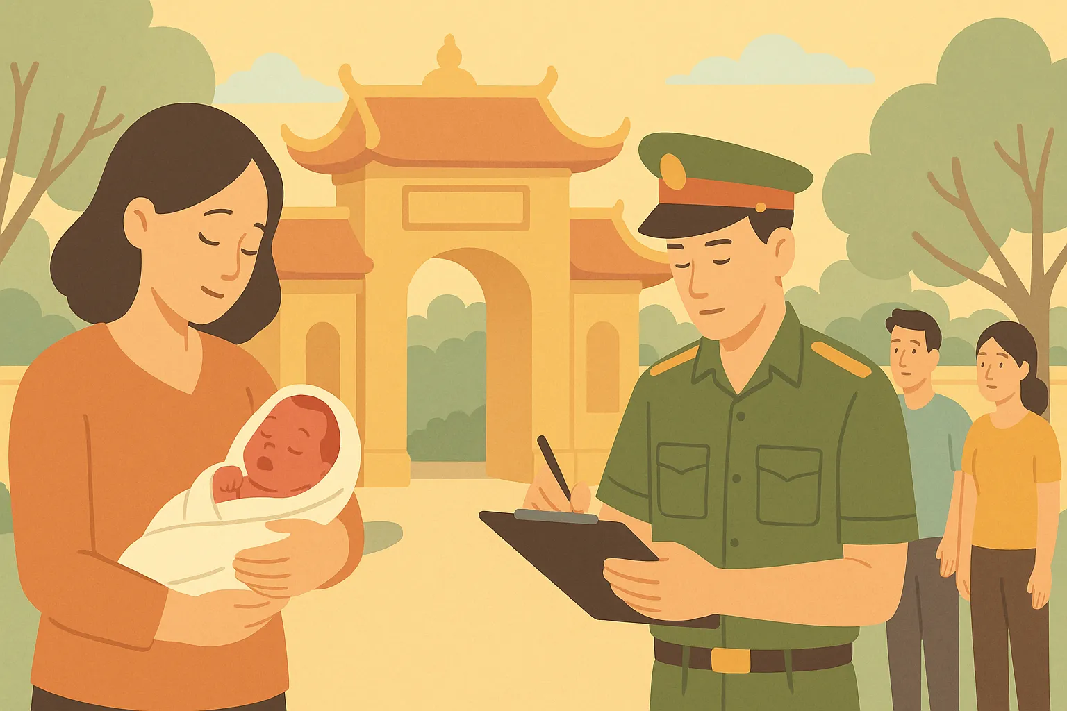 Thẩm quyền đăng ký nuôi con nuôi được xác định như thế nào?