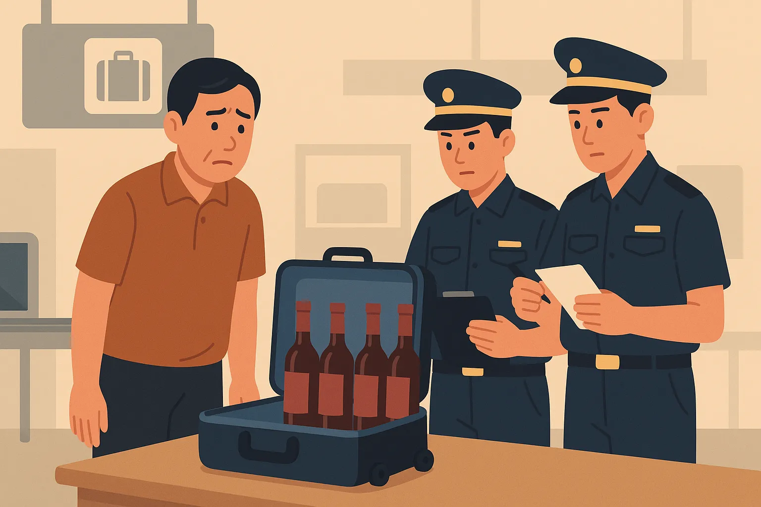 Nhập khẩu rượu nhưng không làm thủ tục hải quan có vi phạm pháp luật không?