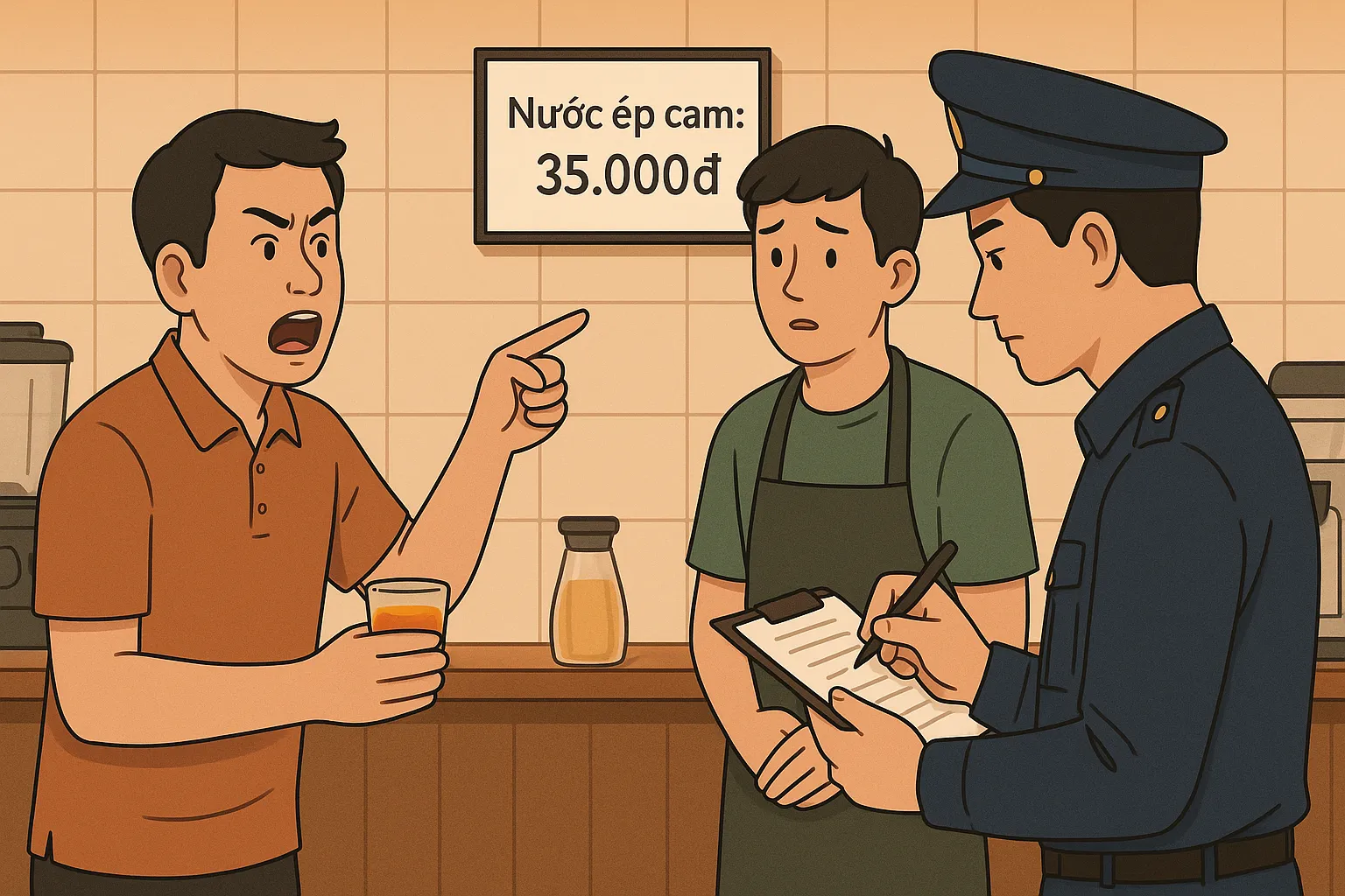 Tình huống giả định - Giá niêm yết phải gắn với thông tin gì?